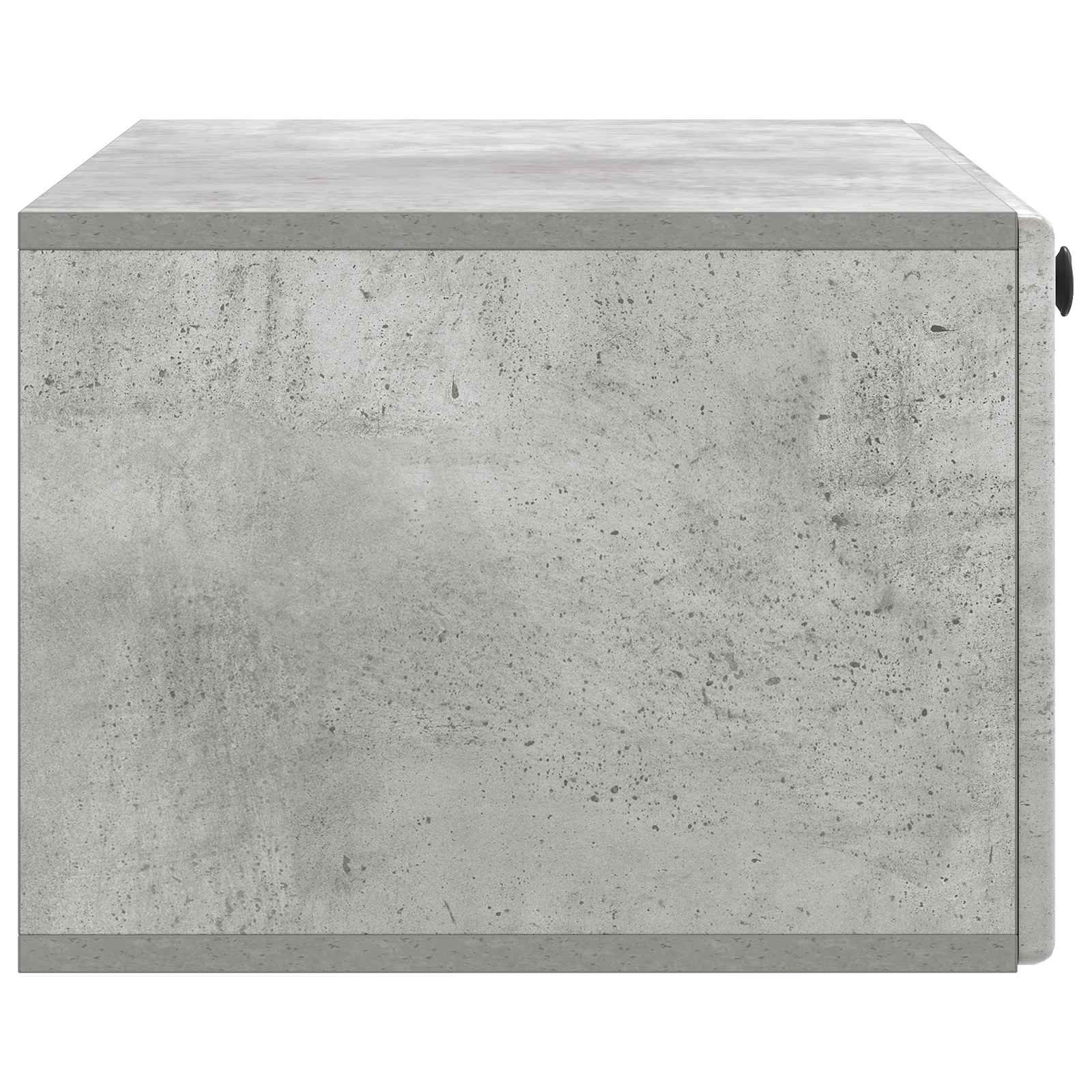 Meuble TV mural 78,5 x 41 x 30 cm Gris béton Bois d'ingénierie - XIOS
