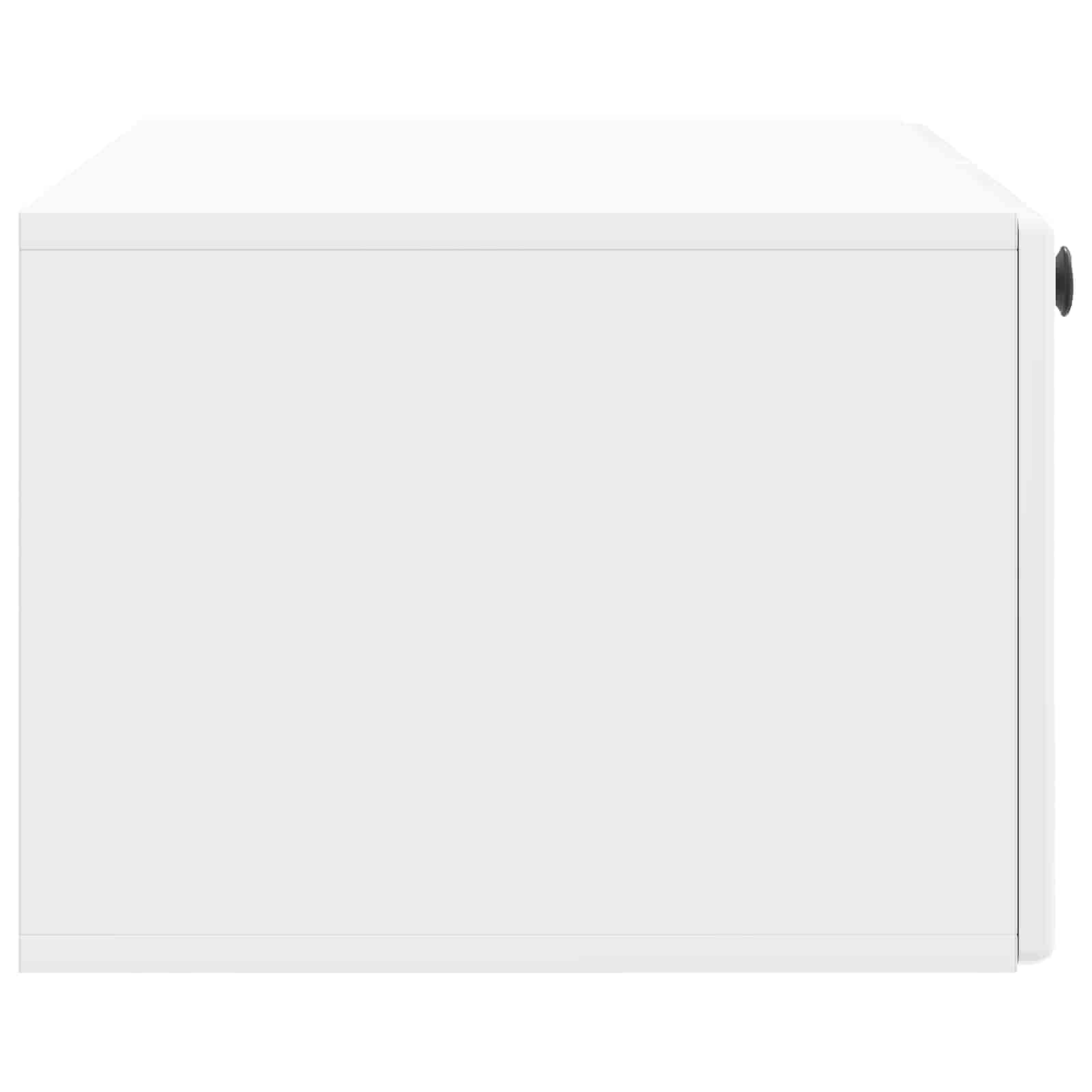 Meuble TV mural Montage mural Blanc brillant 78,5 x 41 x 30 cm - XIOS