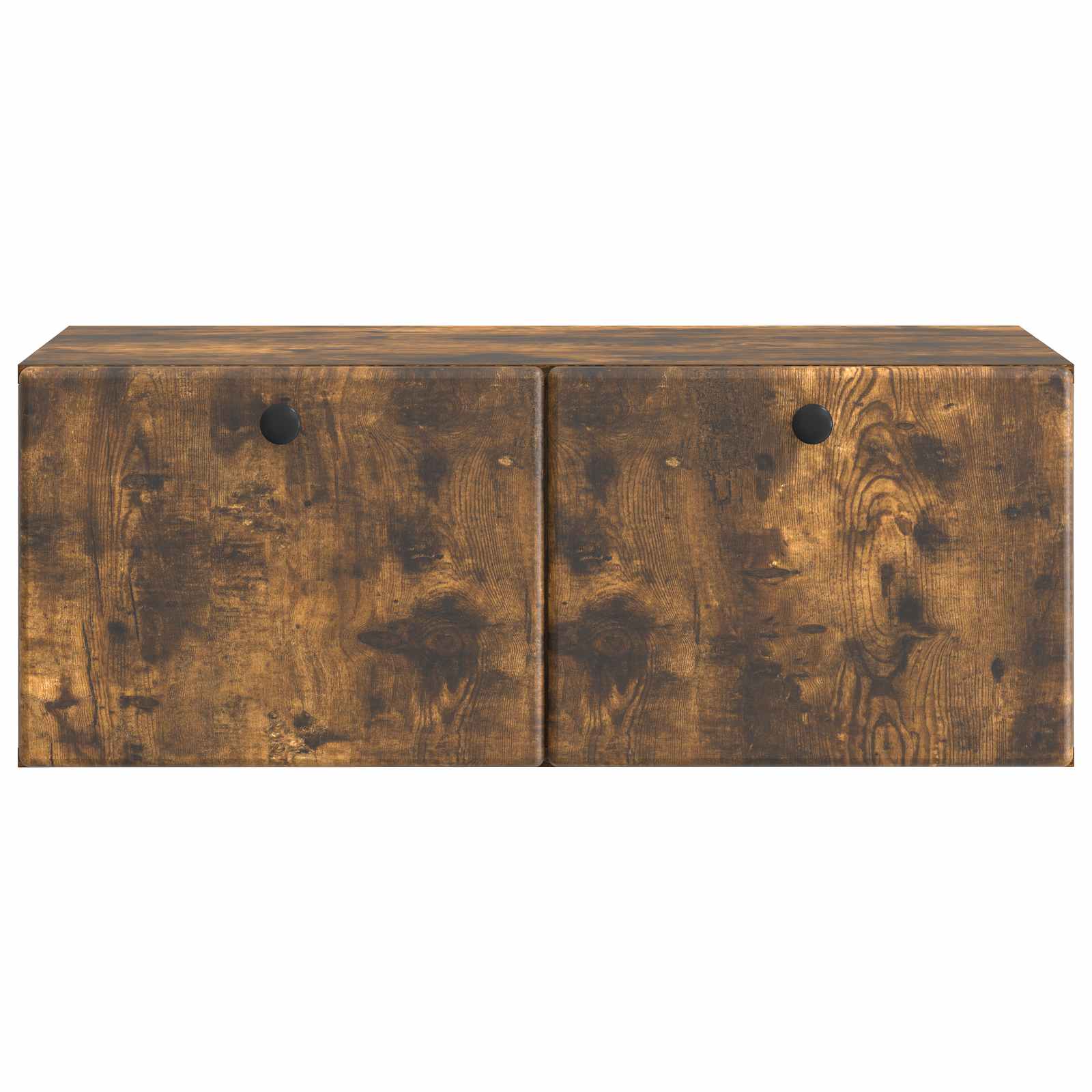 Meuble TV mural Chêne fumé 78,5 x 41 x 30 cm Bois d'ingénierie - XIOS