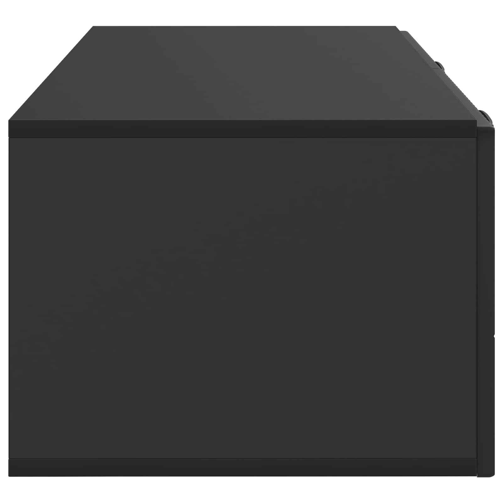 Meuble TV mural Noir 98 x 41 x 30 cm Bois d'ingénierie - XIOS