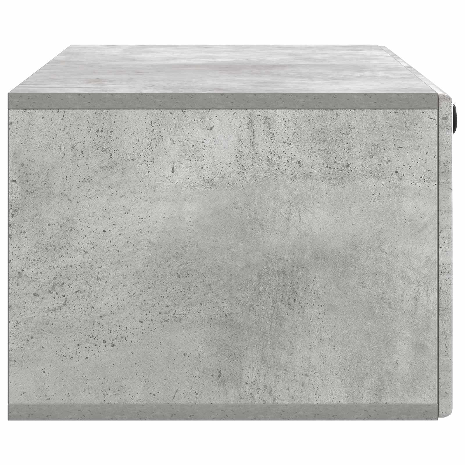 Meuble TV mural Gris béton 98 x 41 x 30 cm Bois d'ingénierie - XIOS