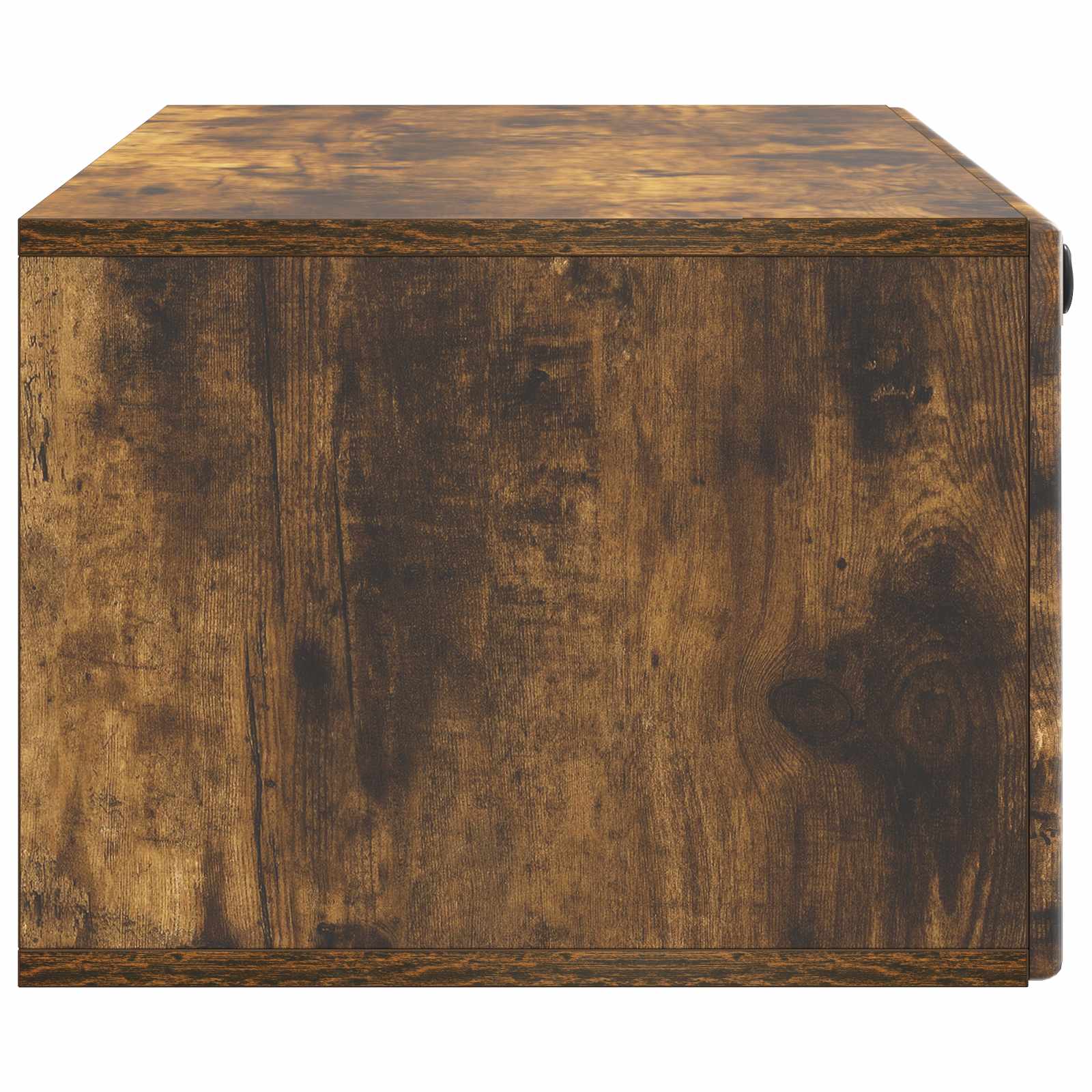Meuble TV mural Chêne fumé 98 x 41 x 30 cm Bois d'ingénierie - XIOS