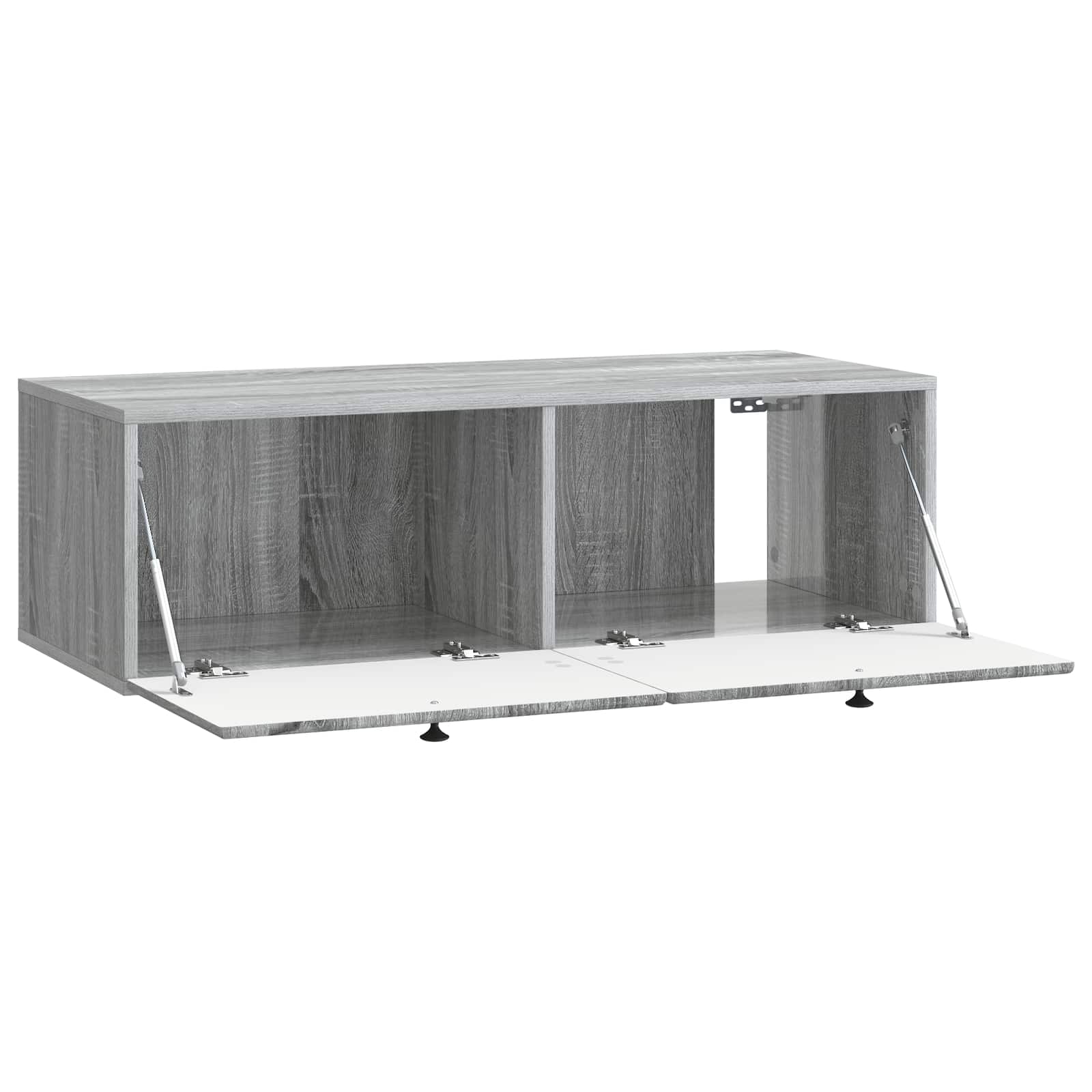Meuble TV mural Sonoma gris 98 x 41 x 30 cm Bois d'ingénierie - XIOS
