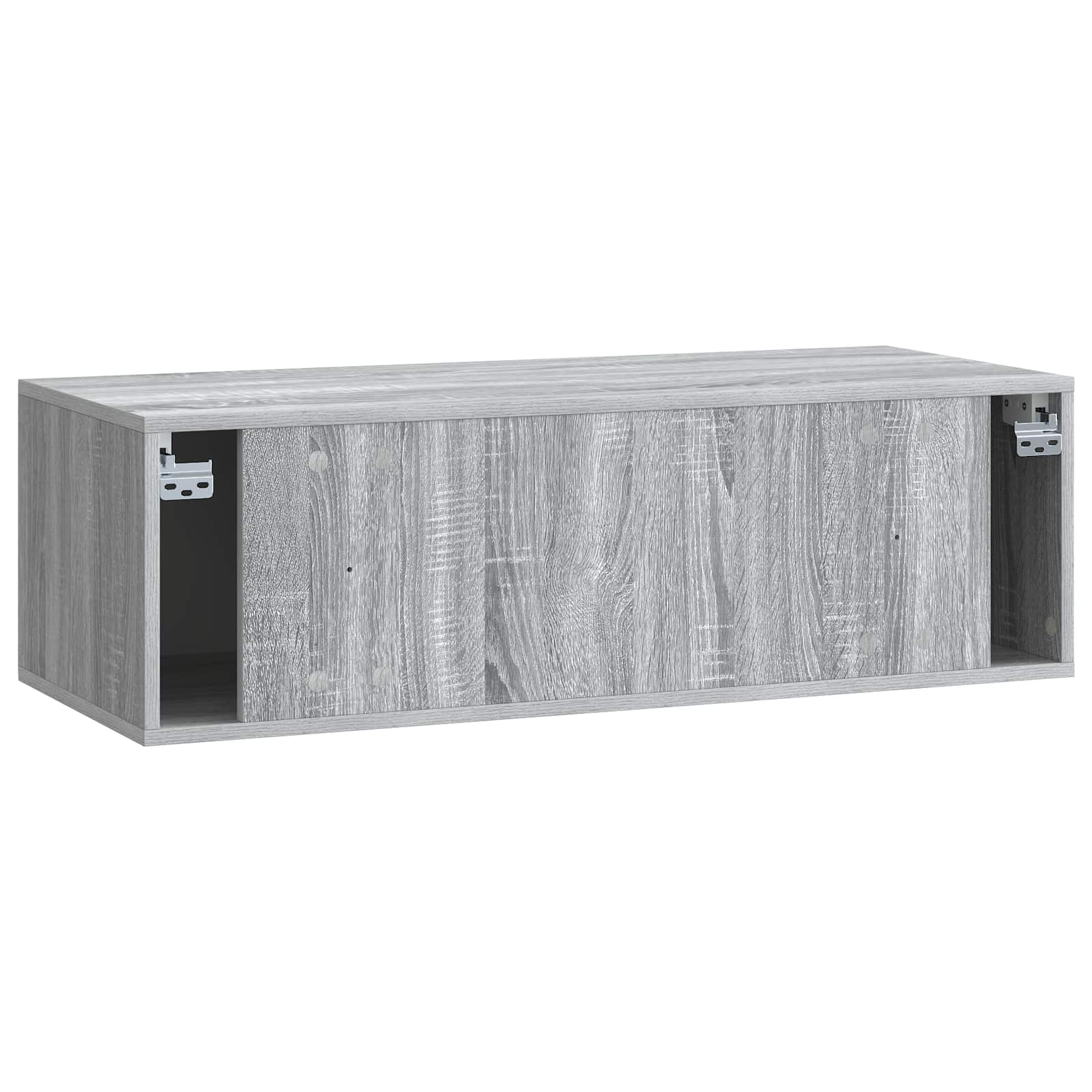 Meuble TV mural Sonoma gris 98 x 41 x 30 cm Bois d'ingénierie - XIOS