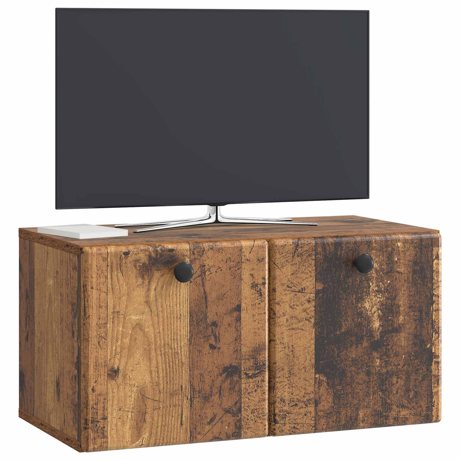 Meuble TV mural 59,5 x 31 x 30 cm Bois ancien Bois d'ingénierie - XIOS