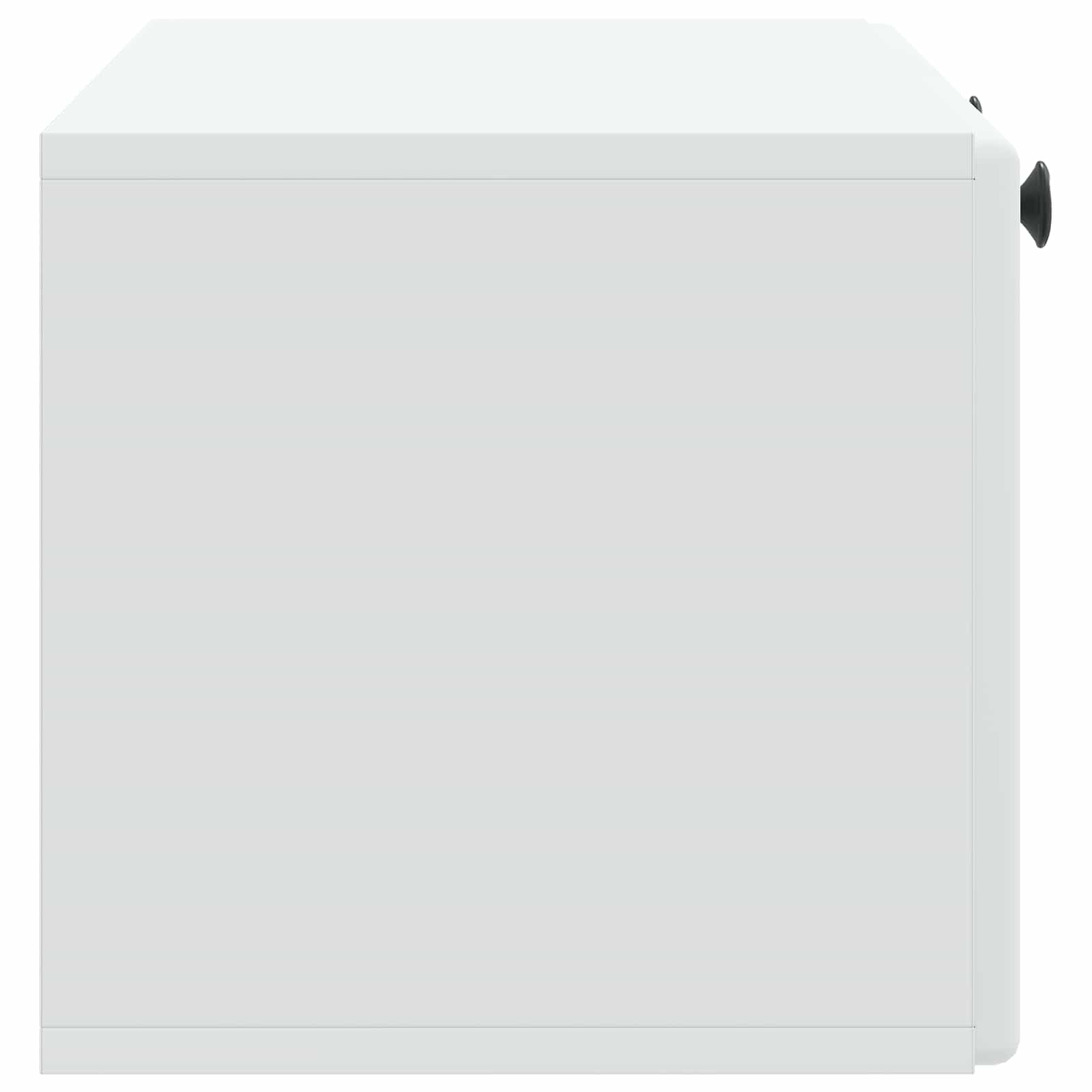 Meuble TV mural 78,5 x 31 x 30 cm Blanc Bois d'ingénierie - XIOS