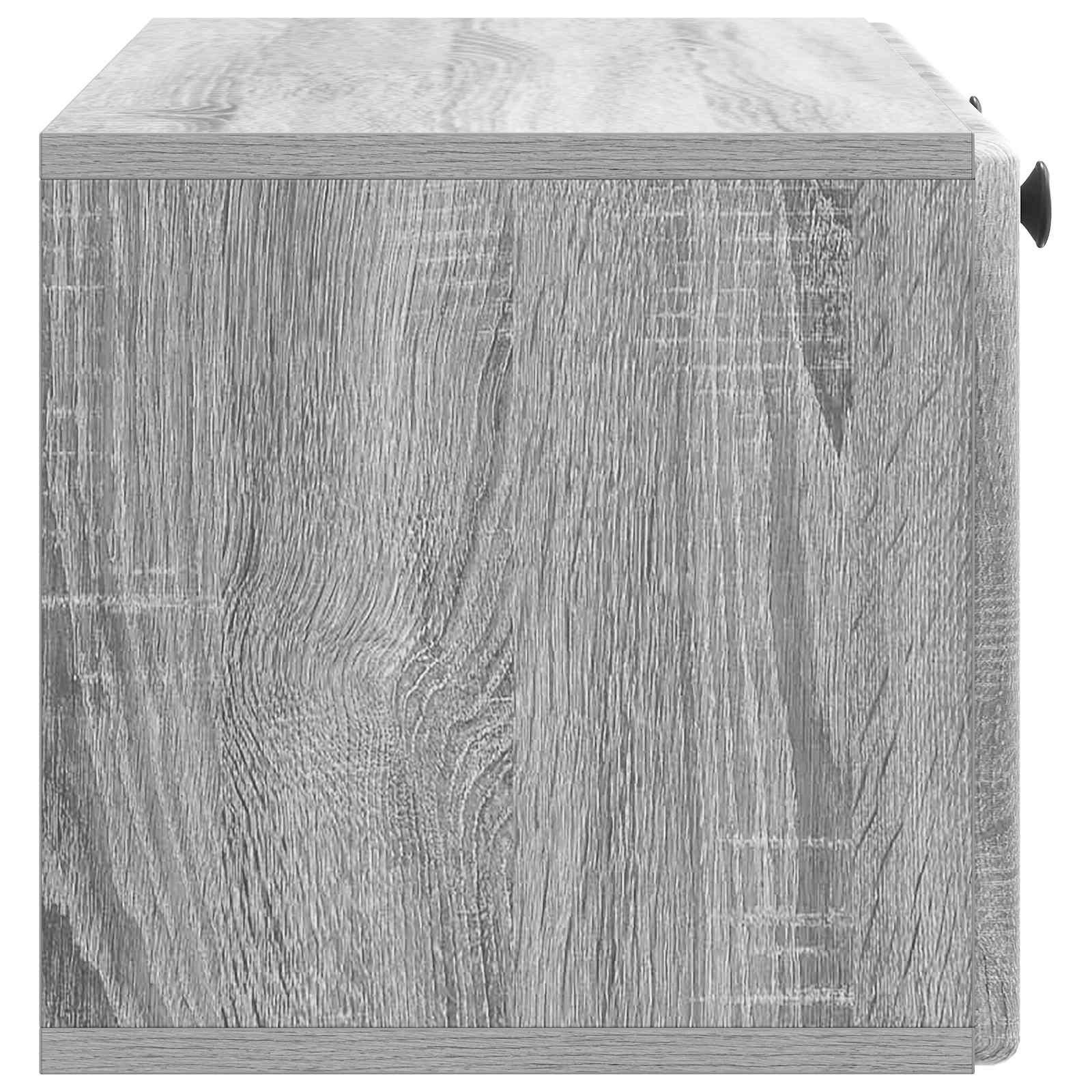 Meuble TV mural 78,5 x 31 x 30 cm Sonoma gris Bois d'ingénierie - XIOS