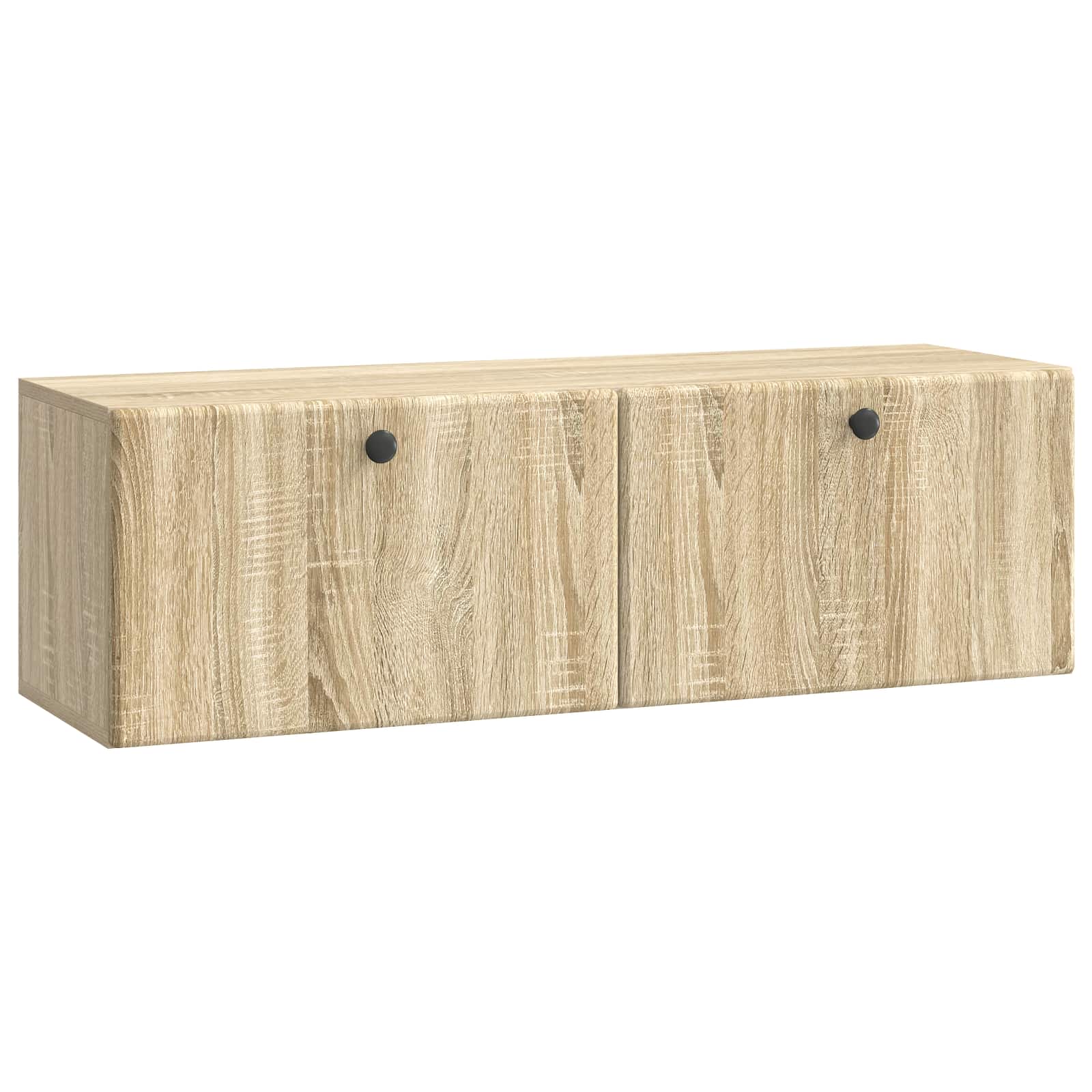 Meuble TV mural 98 x 31 x 30 cm Chêne Sonoma Bois d'ingénierie - XIOS
