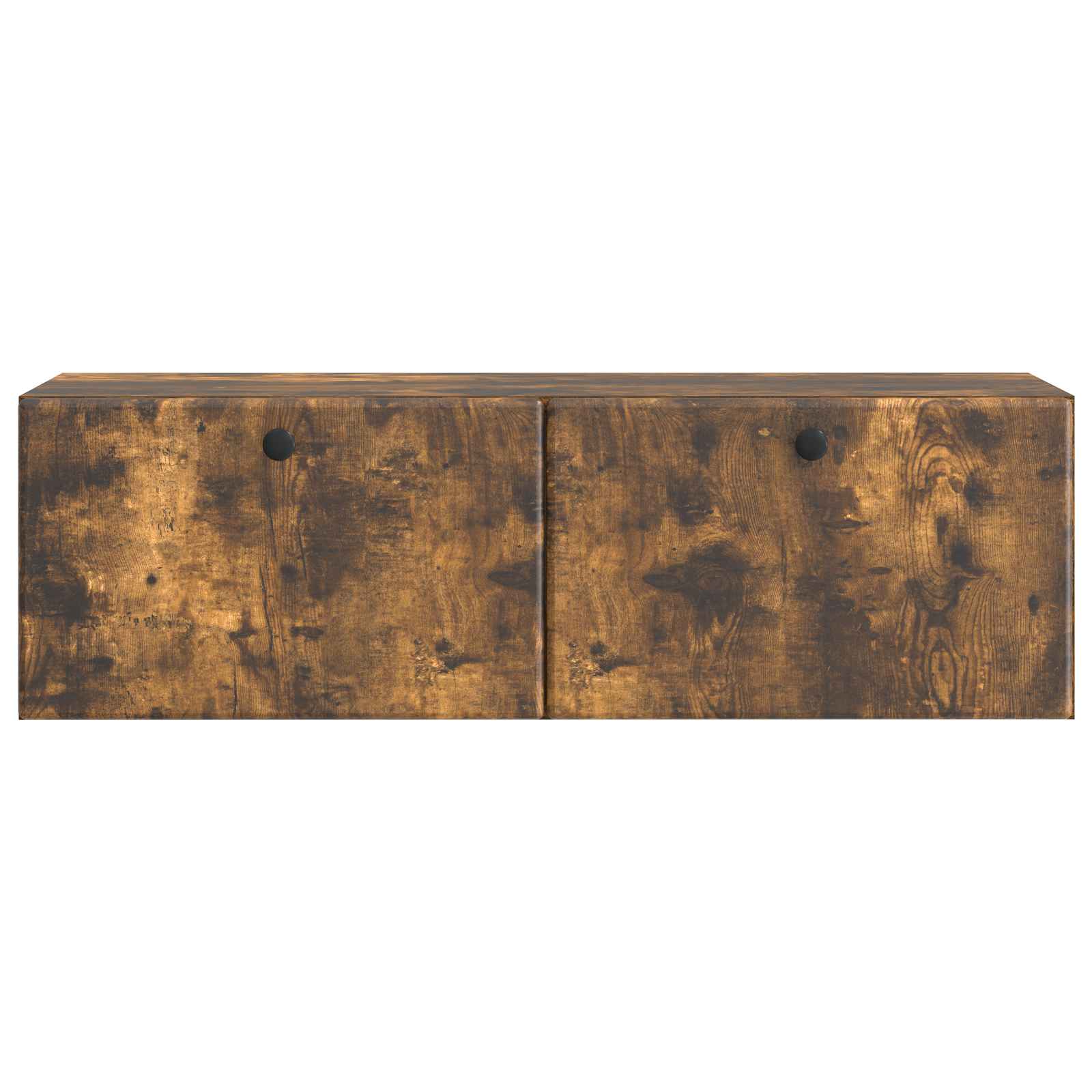 Meuble TV mural Chêne fumé 98 x 31 x 30 cm Bois d'ingénierie - XIOS