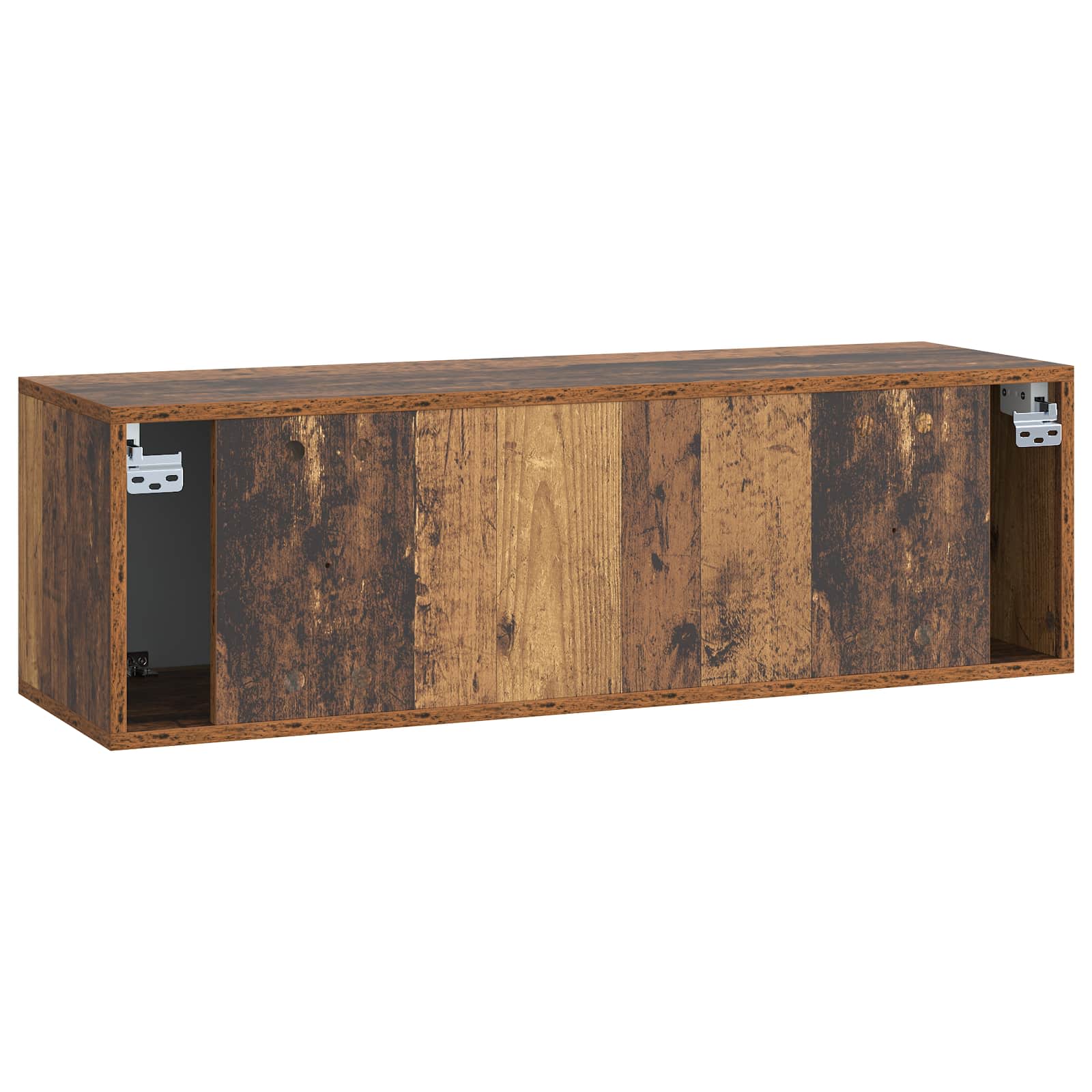 Meuble TV mural 98 x 31 x 30 cm Bois ancien Bois d'ingénierie - XIOS