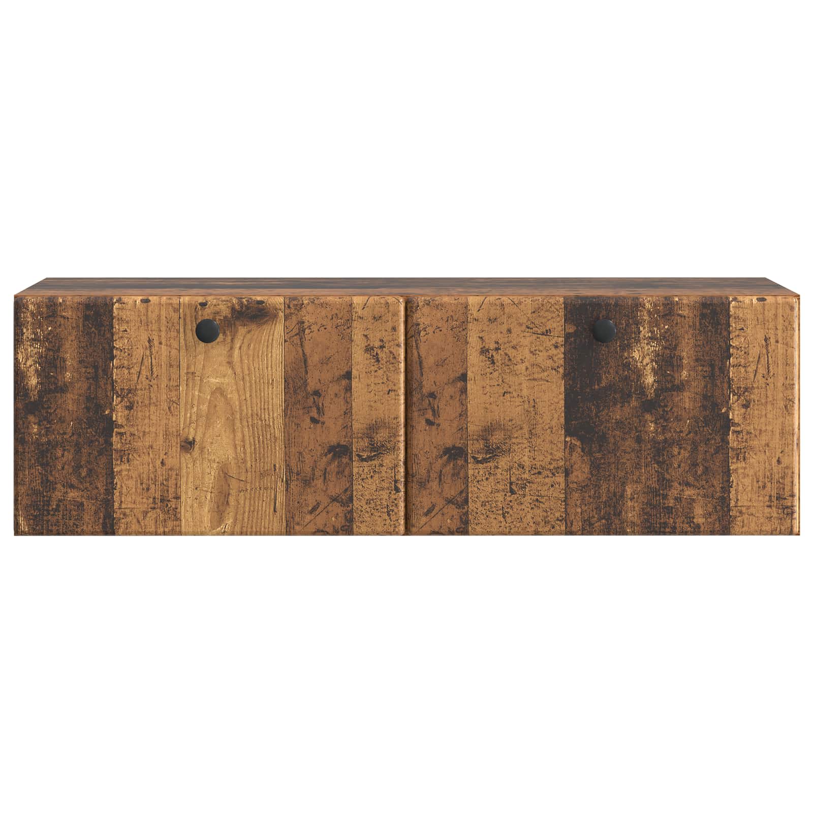Meuble TV mural 98 x 31 x 30 cm Bois ancien Bois d'ingénierie - XIOS