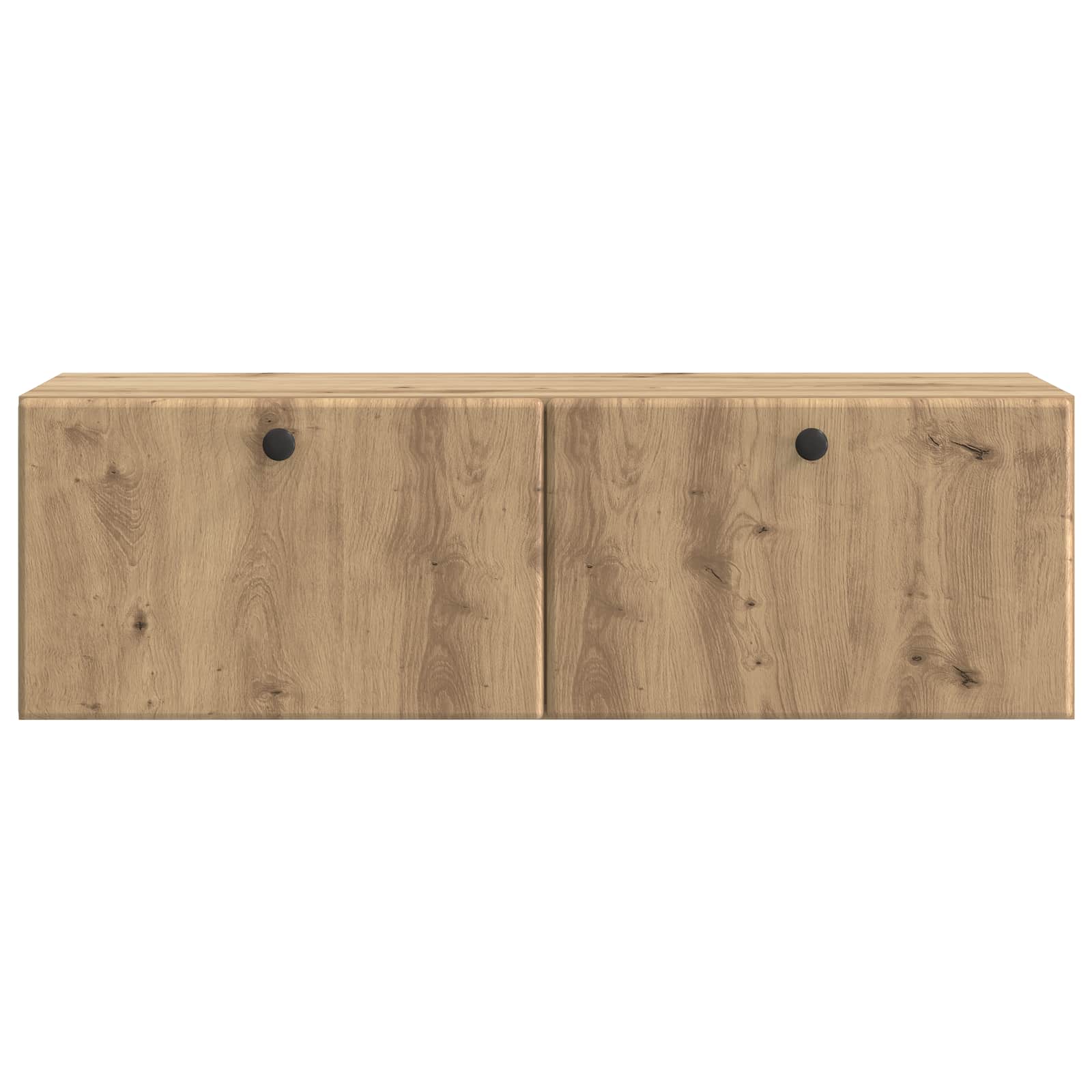 Meuble TV mural 98 x 31 x 30 cm Chêne artisanal - XIOS
