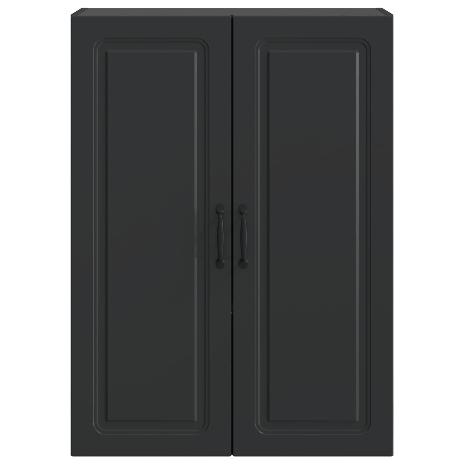 Armoire Murale Noir 66 x 34,5 x 90 cm Bois d'ingénierie - XIOS