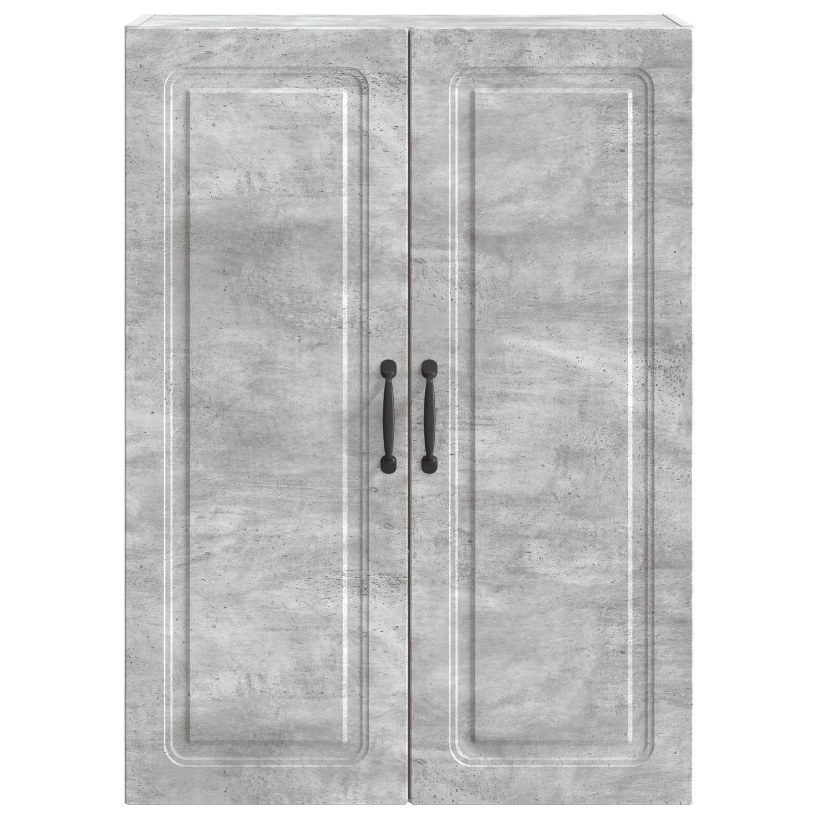 Armoire Murale Gris béton 66 x 34,5 x 90 cm Bois d'ingénierie - XIOS