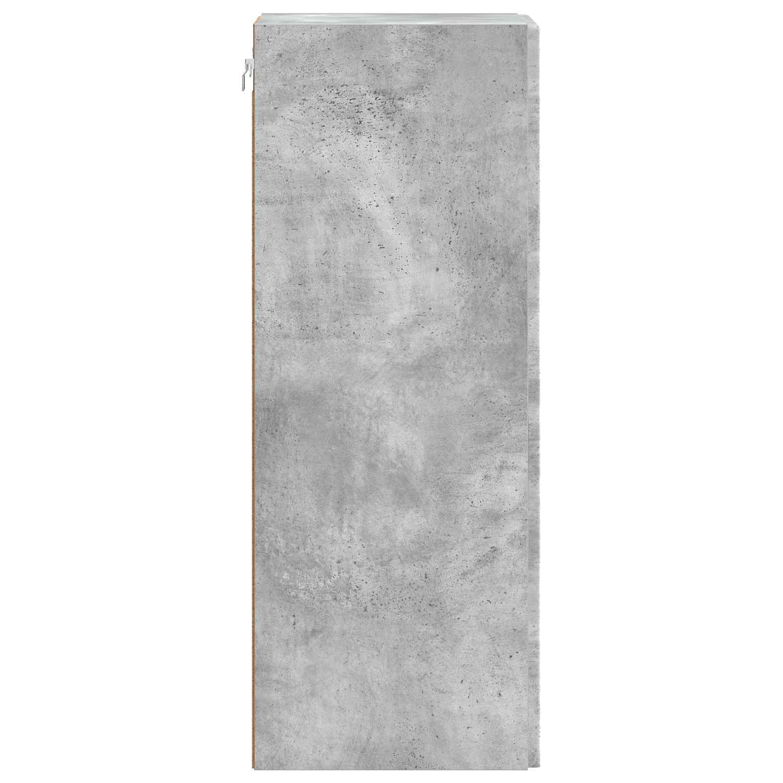 Armoire Murale Gris béton 66 x 34,5 x 90 cm Bois d'ingénierie - XIOS