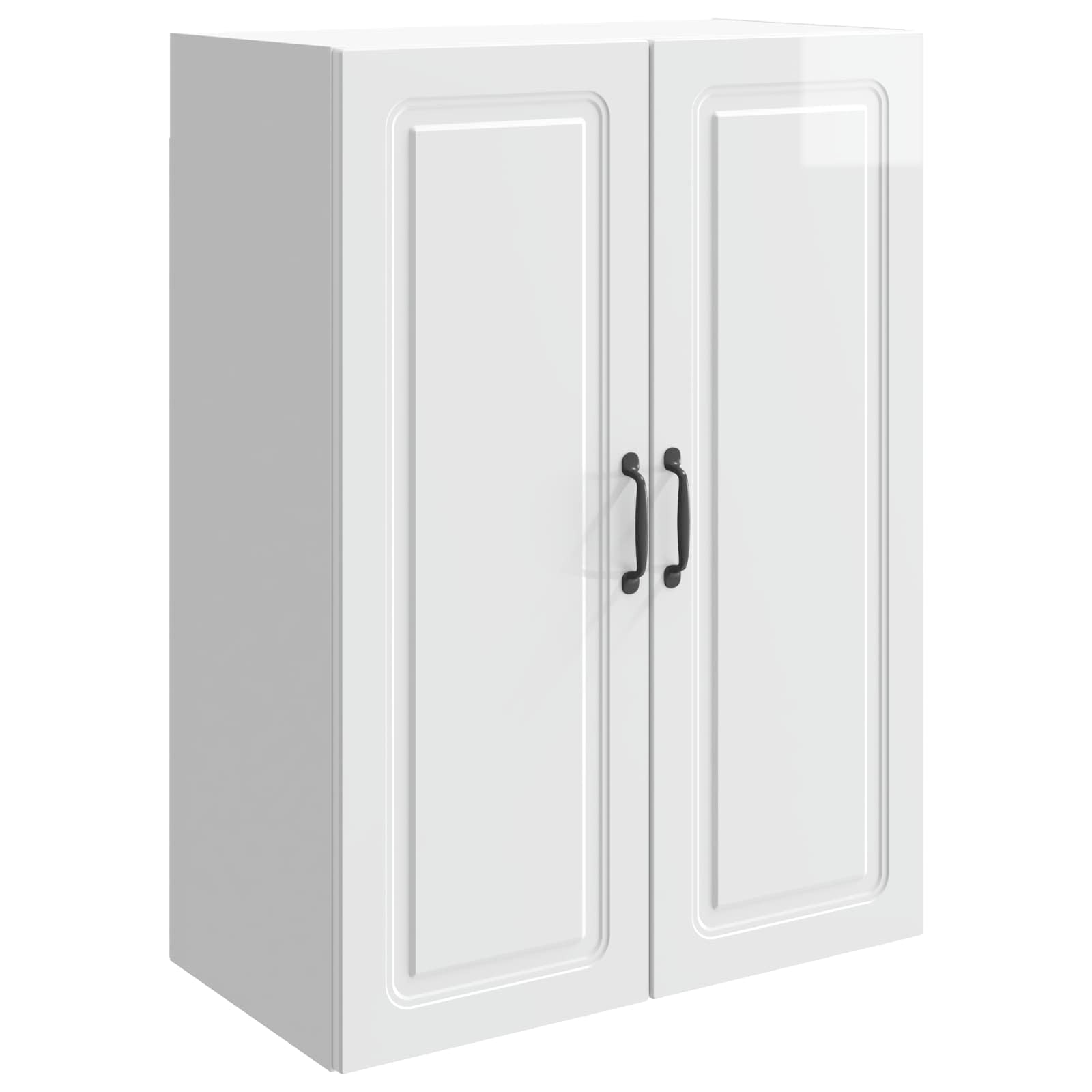 Armoire Murale Blanc brillant 66 x 34,5 x 90 cm - XIOS