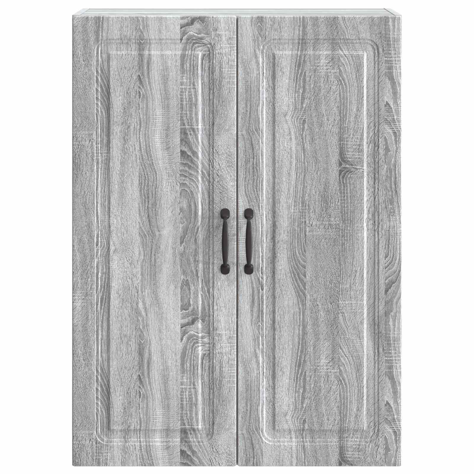 Armoire Murale Sonoma gris 66 x 34,5 x 90 cm Bois d'ingénierie - XIOS