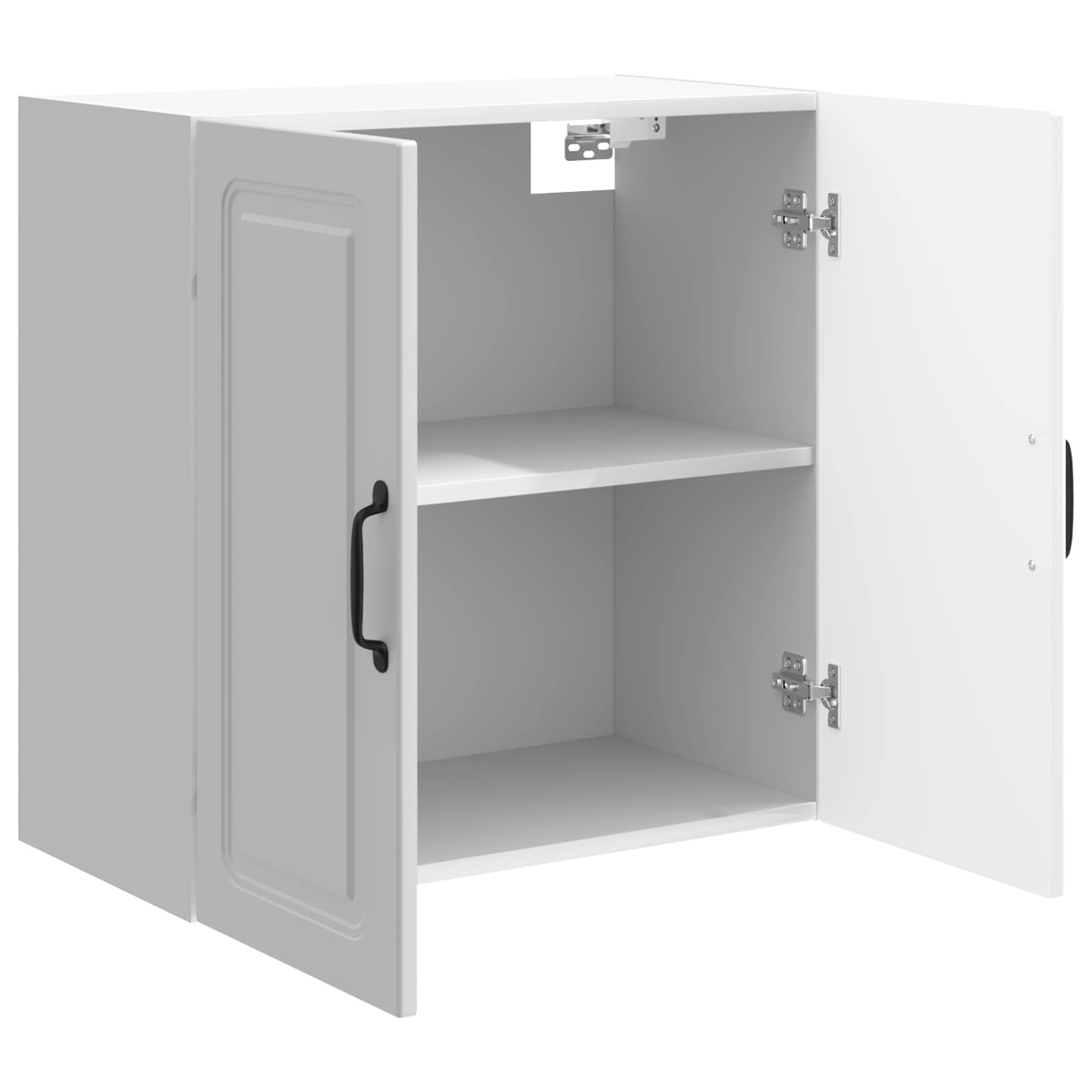 Armoire Murale Blanc brillant 59 x 31 x 60 cm Bois d'ingénierie - XIOS