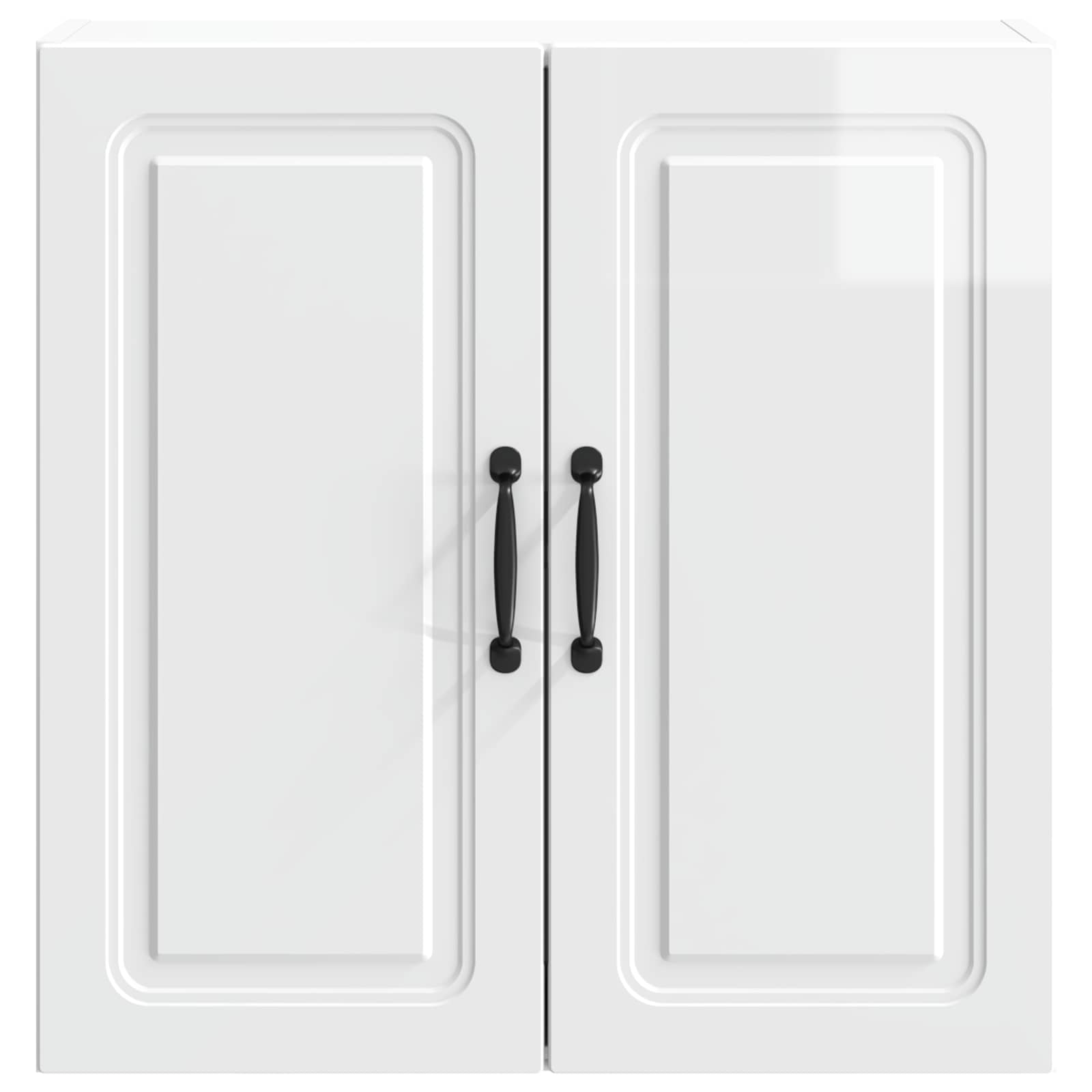 Armoire Murale Blanc brillant 59 x 31 x 60 cm Bois d'ingénierie - XIOS