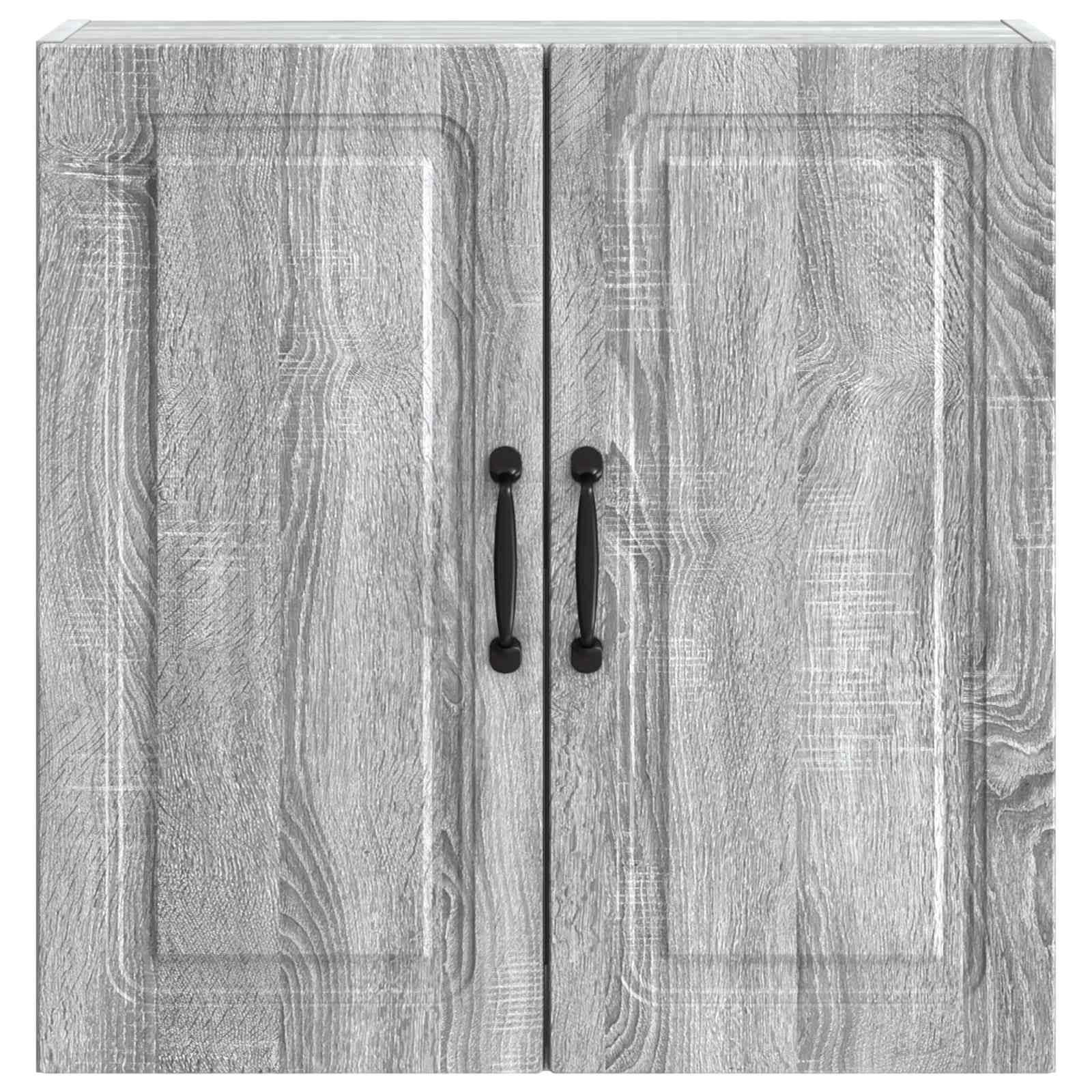 Armoire Murale Sonoma gris 59 x 31 x 60 cm Bois d'ingénierie - XIOS