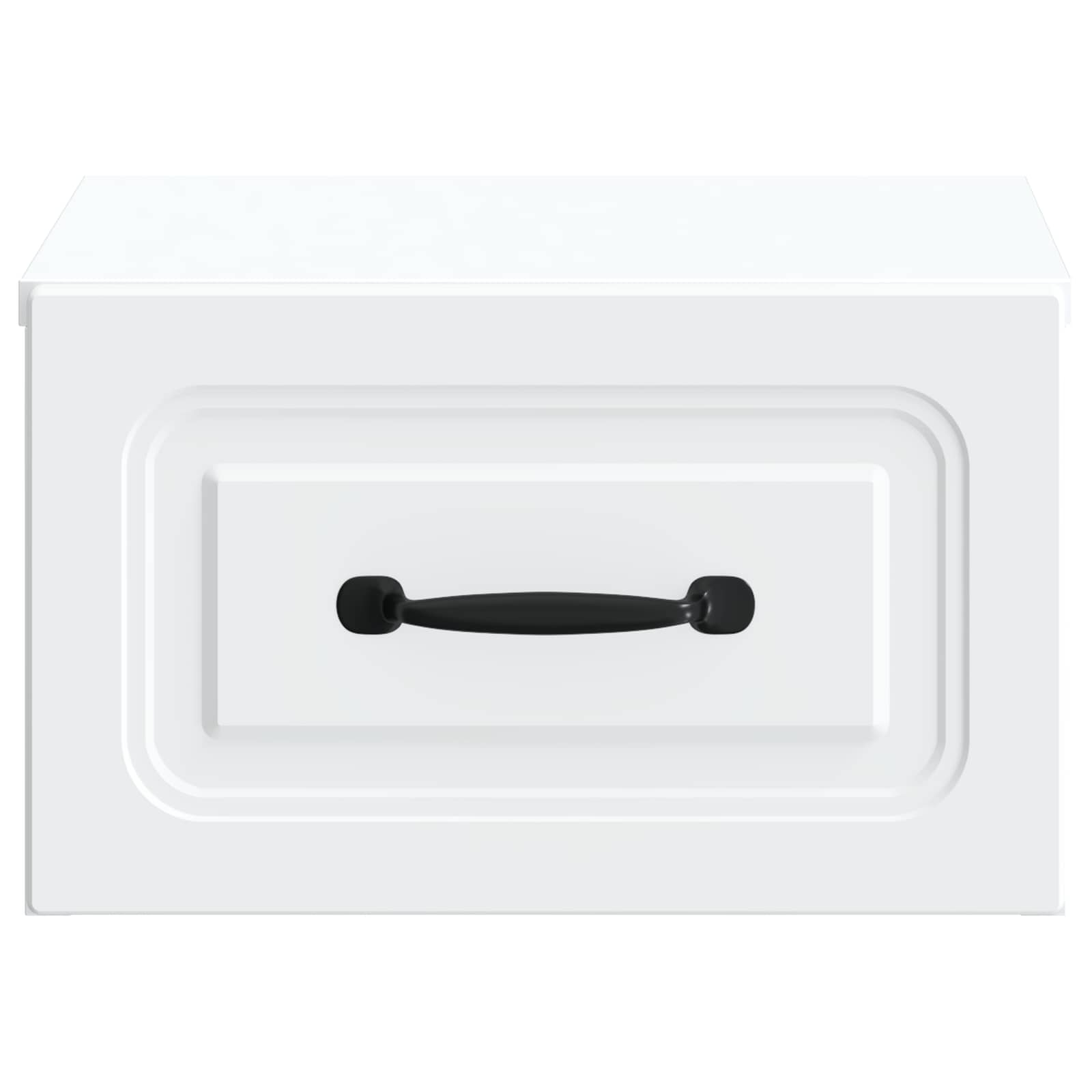 Cabinet de chevet mural 2 pcs Blanc 34,5 x 33 x 20 cm - XIOS
