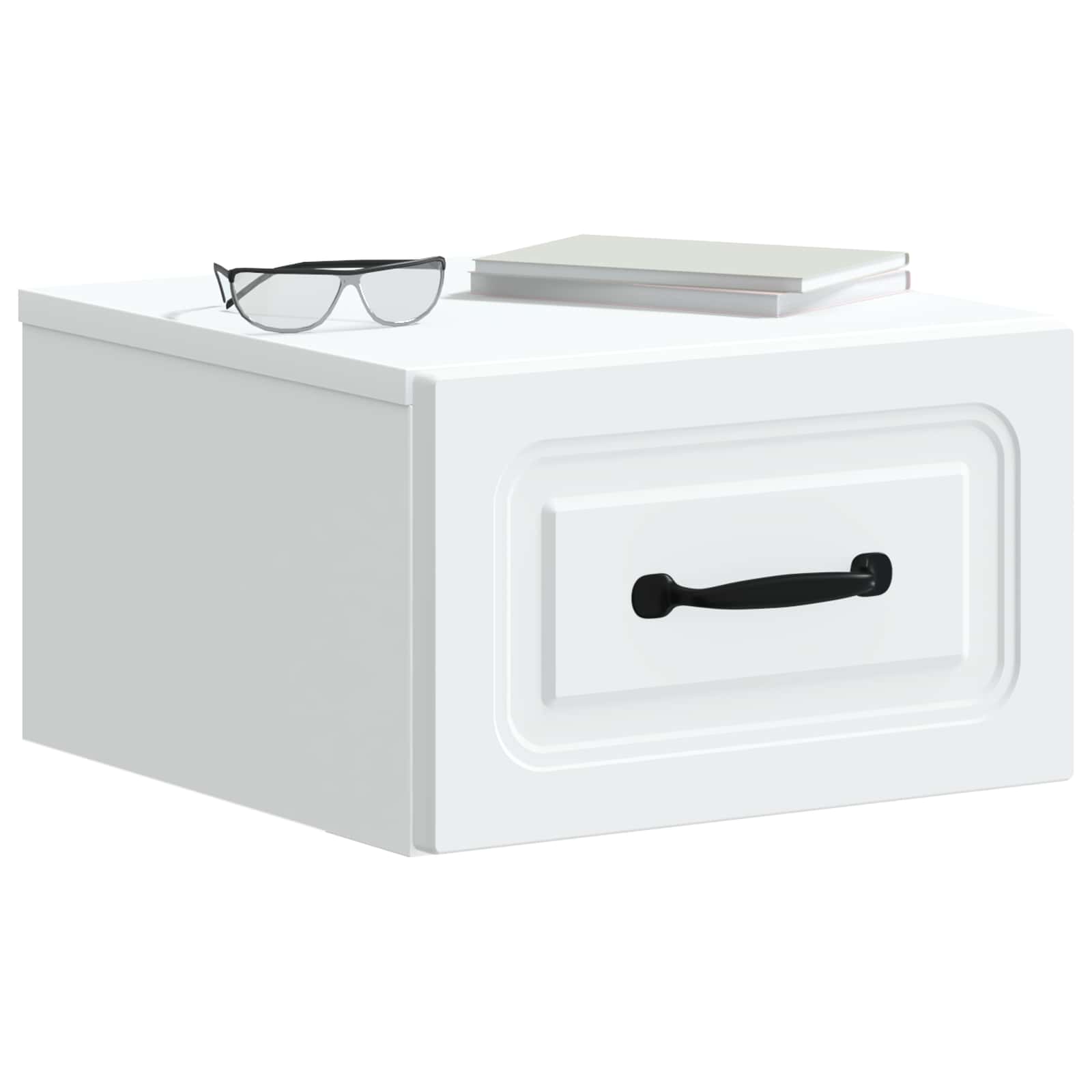 Cabinet de chevet mural 2 pcs Blanc 34,5 x 33 x 20 cm - XIOS