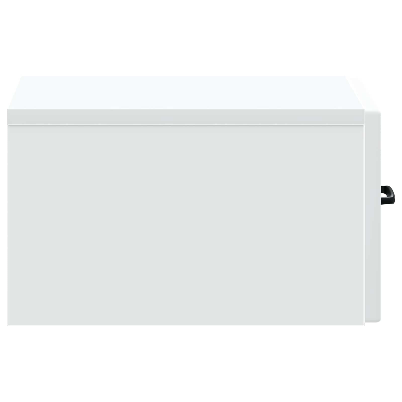 Cabinet de chevet mural 2 pcs Blanc 34,5 x 33 x 20 cm - XIOS