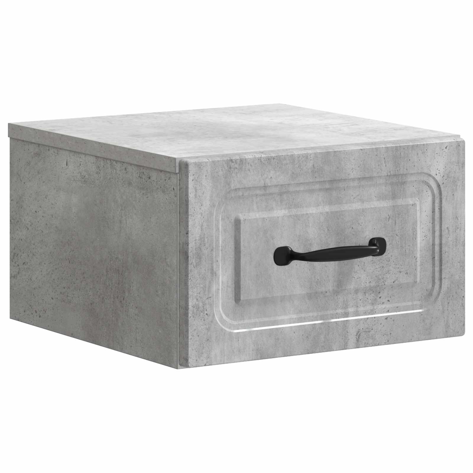 Cabinet de chevet mural 2 pcs Gris béton 34,5 x 33 x 20 cm - XIOS