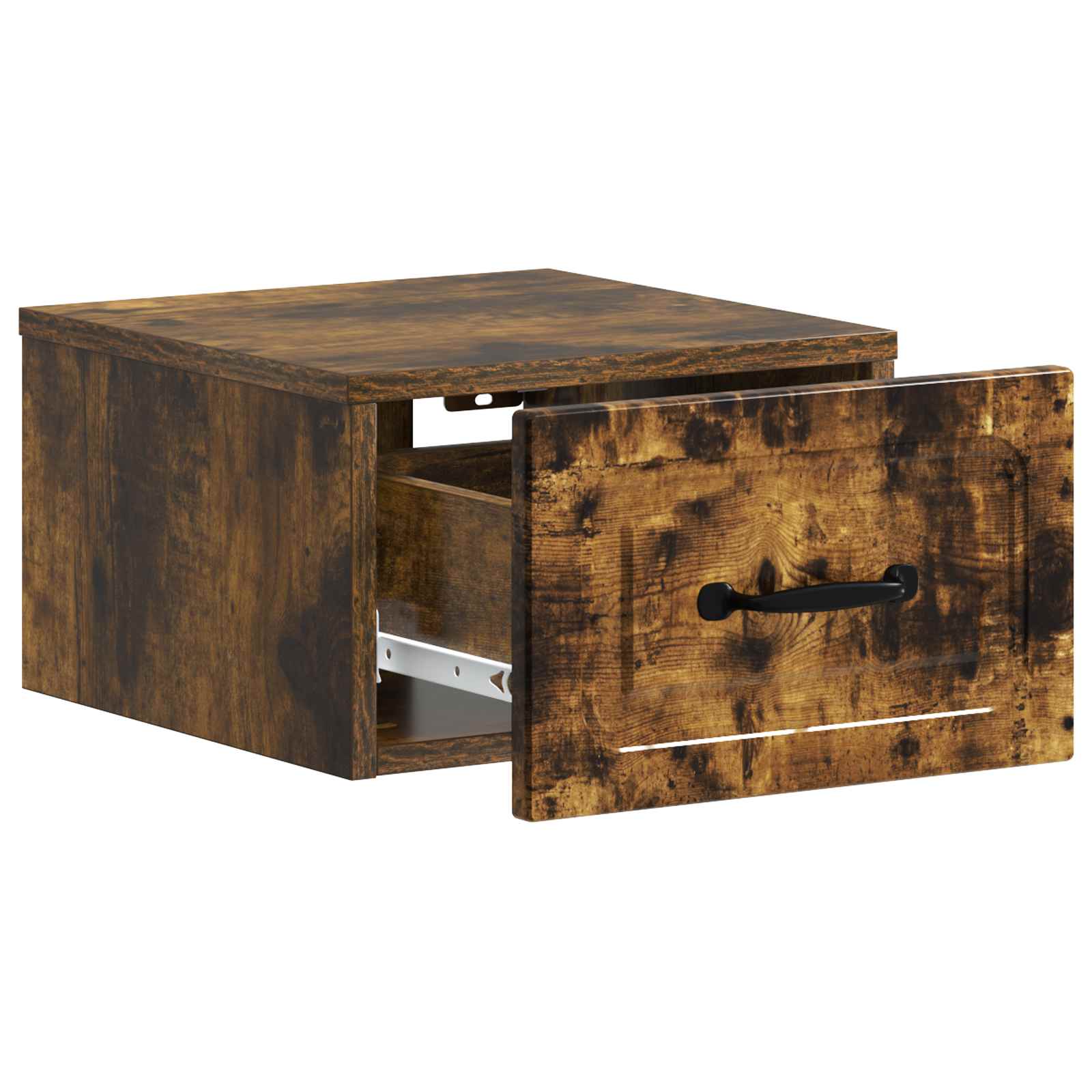 Cabinet de chevet mural 2 pcs Chêne fumé 34,5 x 33 x 20 cm - XIOS
