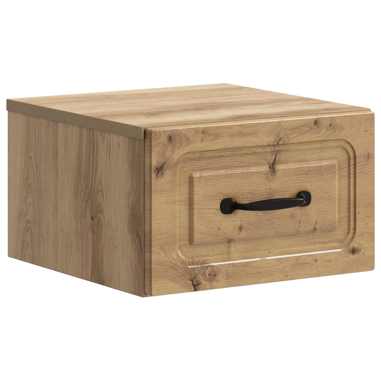 Cabinet de chevet mural 2 pc Chêne artisanal 34,5 x 33 x 20 cm - XIOS
