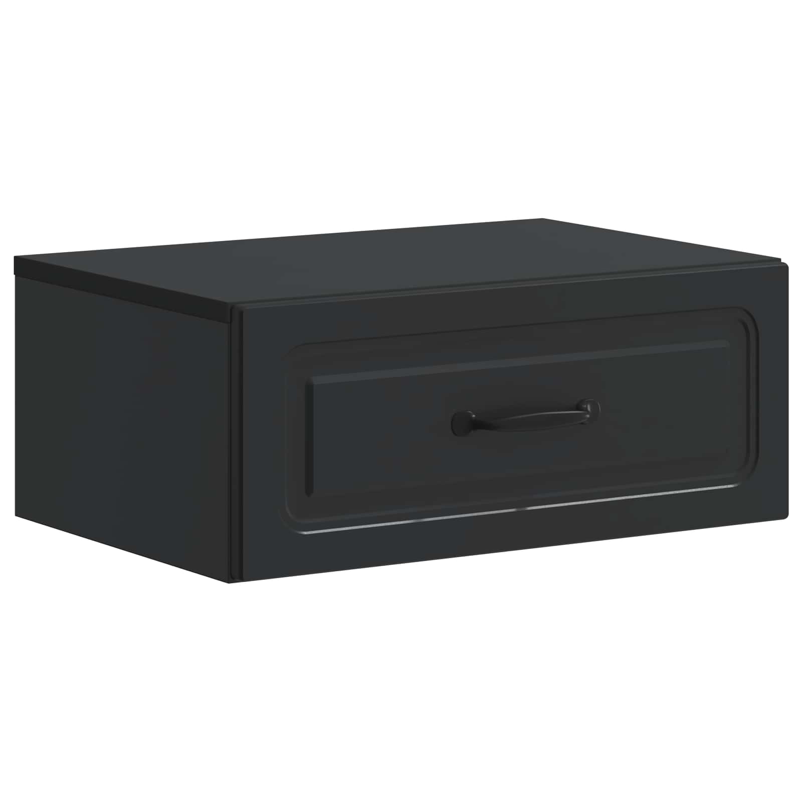Cabinet de chevet mural 2 pcs Noir 49 x 34,5 x 20 cm - XIOS