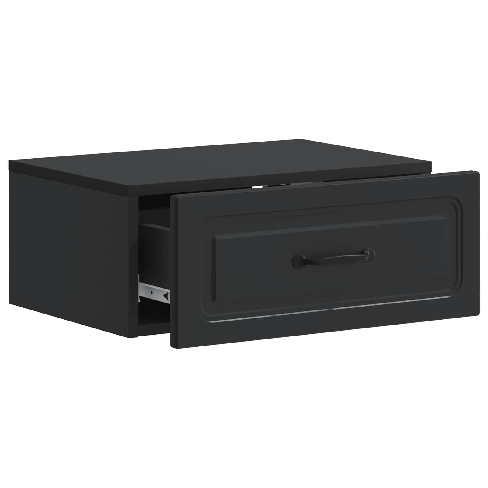 Cabinet de chevet mural 2 pcs Noir 49 x 34,5 x 20 cm - XIOS