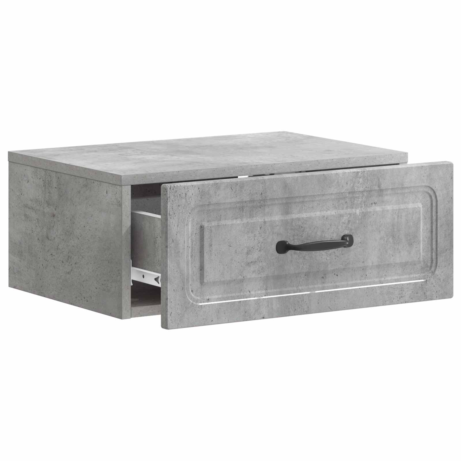 Cabinet de chevet mural 2 pcs Gris béton 49 x 34,5 x 20 cm - XIOS