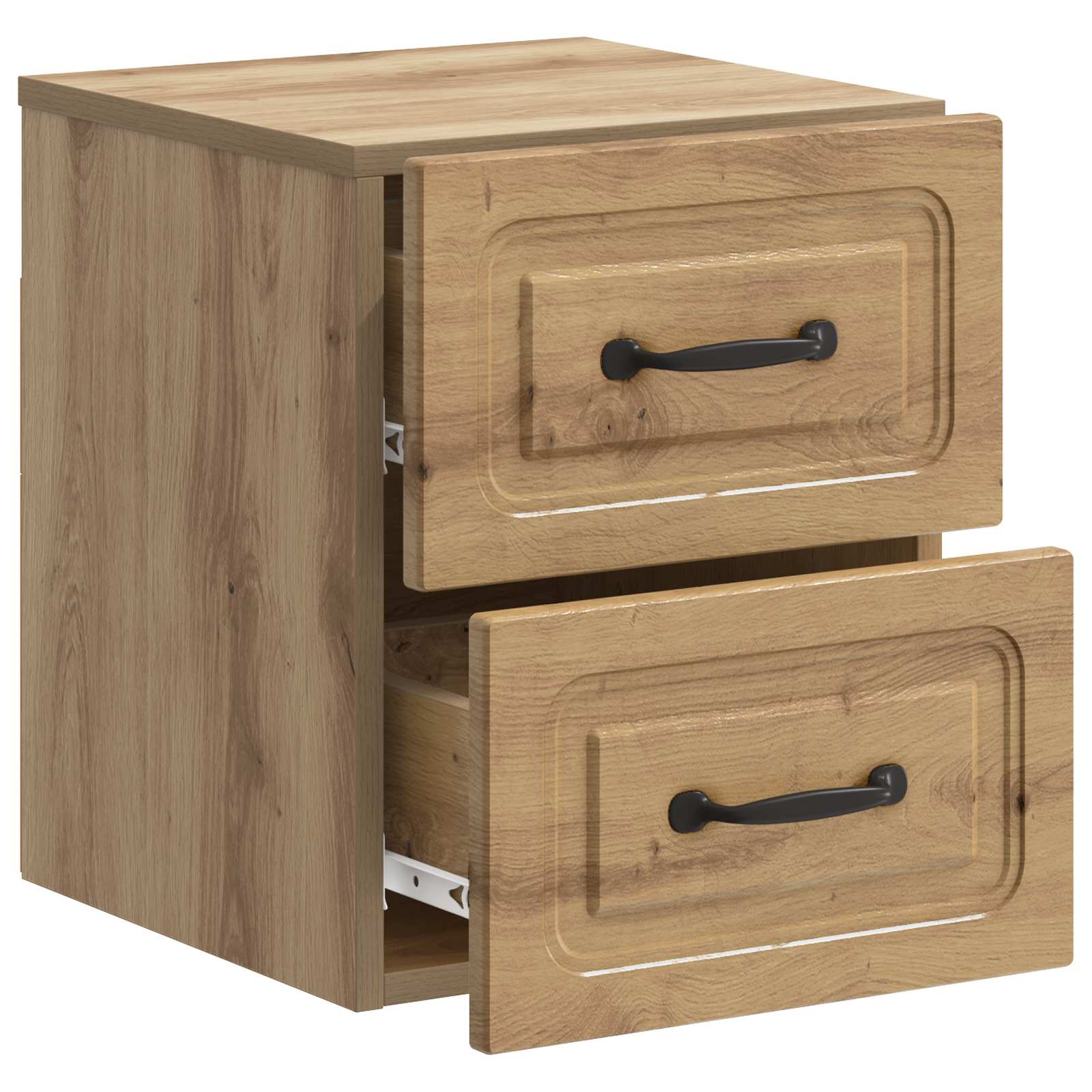 Cabinet de chevet mural 2 pcs Chêne artisanal 34,5 x 33 x 40 cm - XIOS