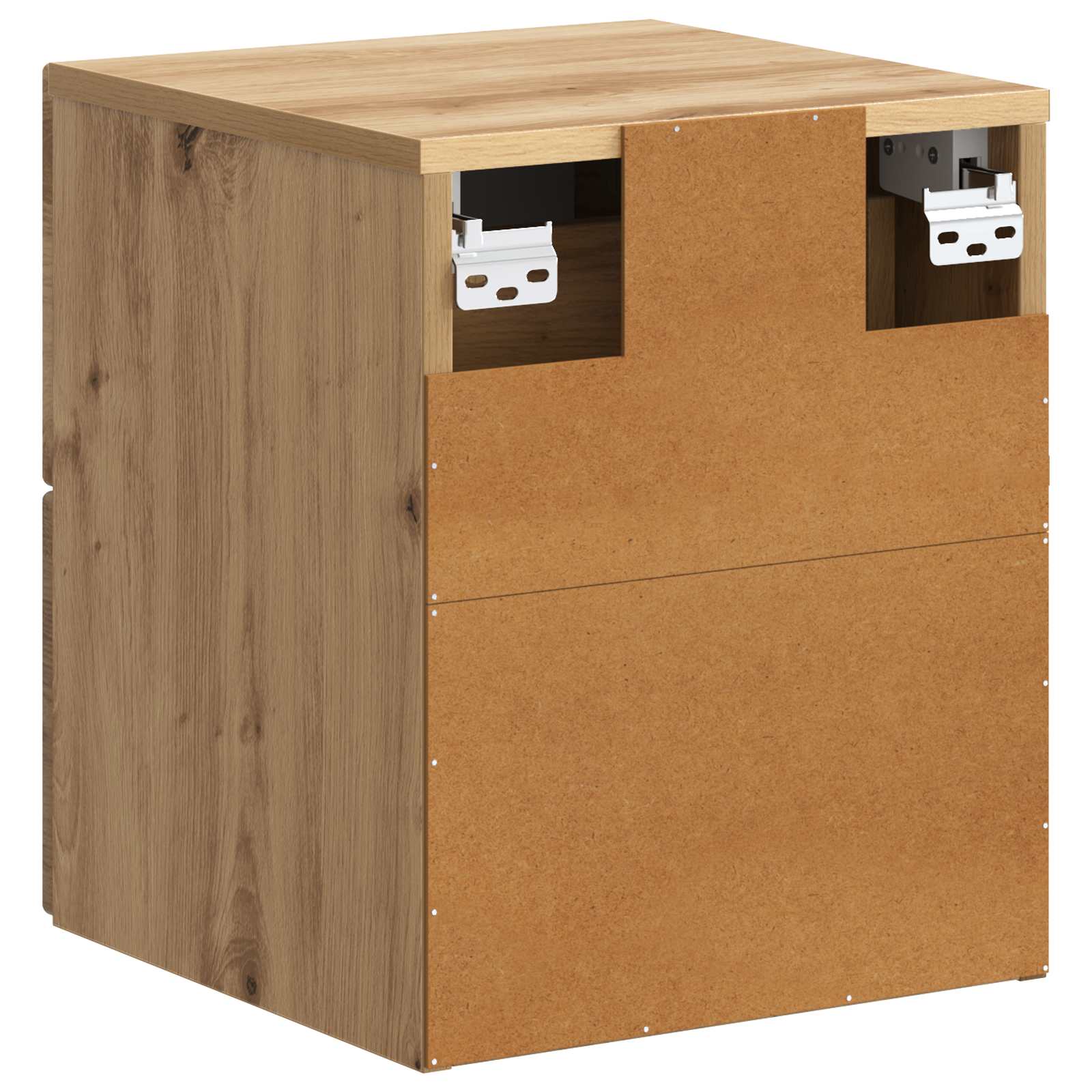 Cabinet de chevet mural 2 pcs Chêne artisanal 34,5 x 33 x 40 cm - XIOS