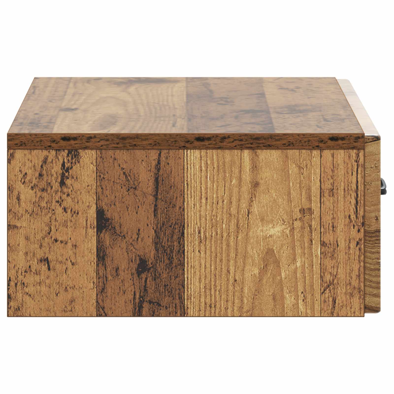 Table d'appoint murale Bois ancien 59 x 34,5 x 17 cm - XIOS