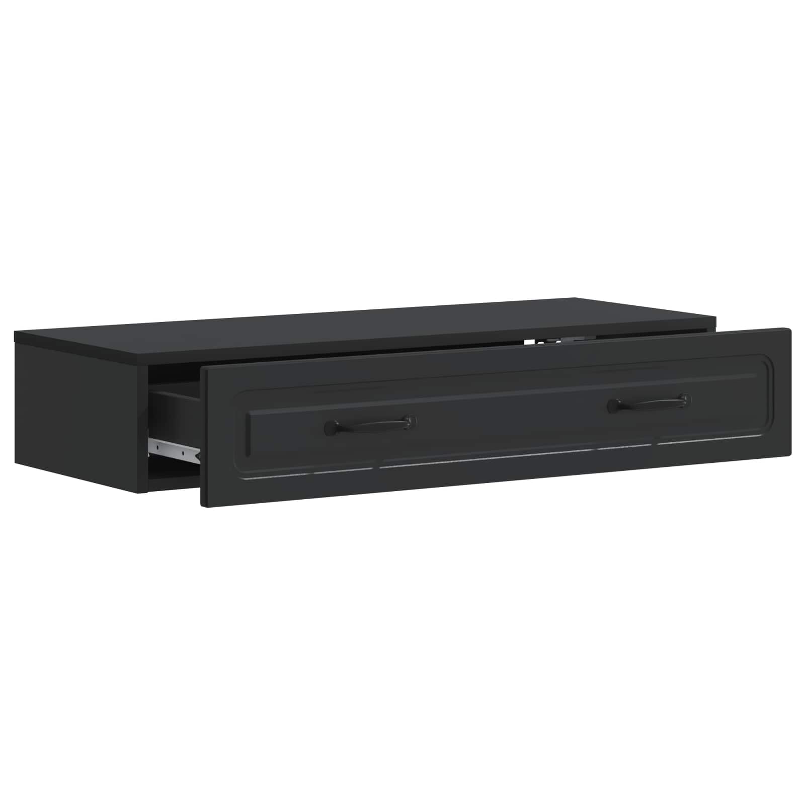 Table d'appoint murale Noir 87,5 x 34,5 x 17 cm - XIOS