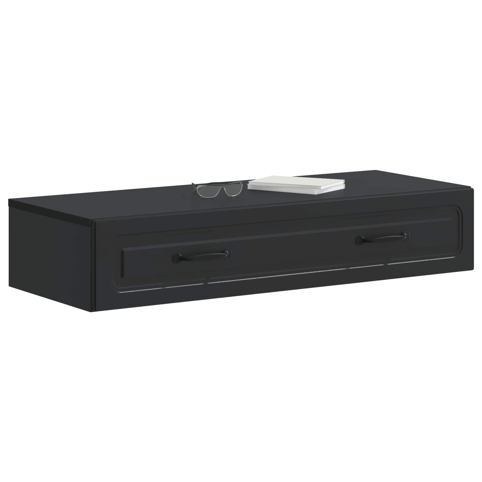 Table d'appoint murale Noir 87,5 x 34,5 x 17 cm - XIOS