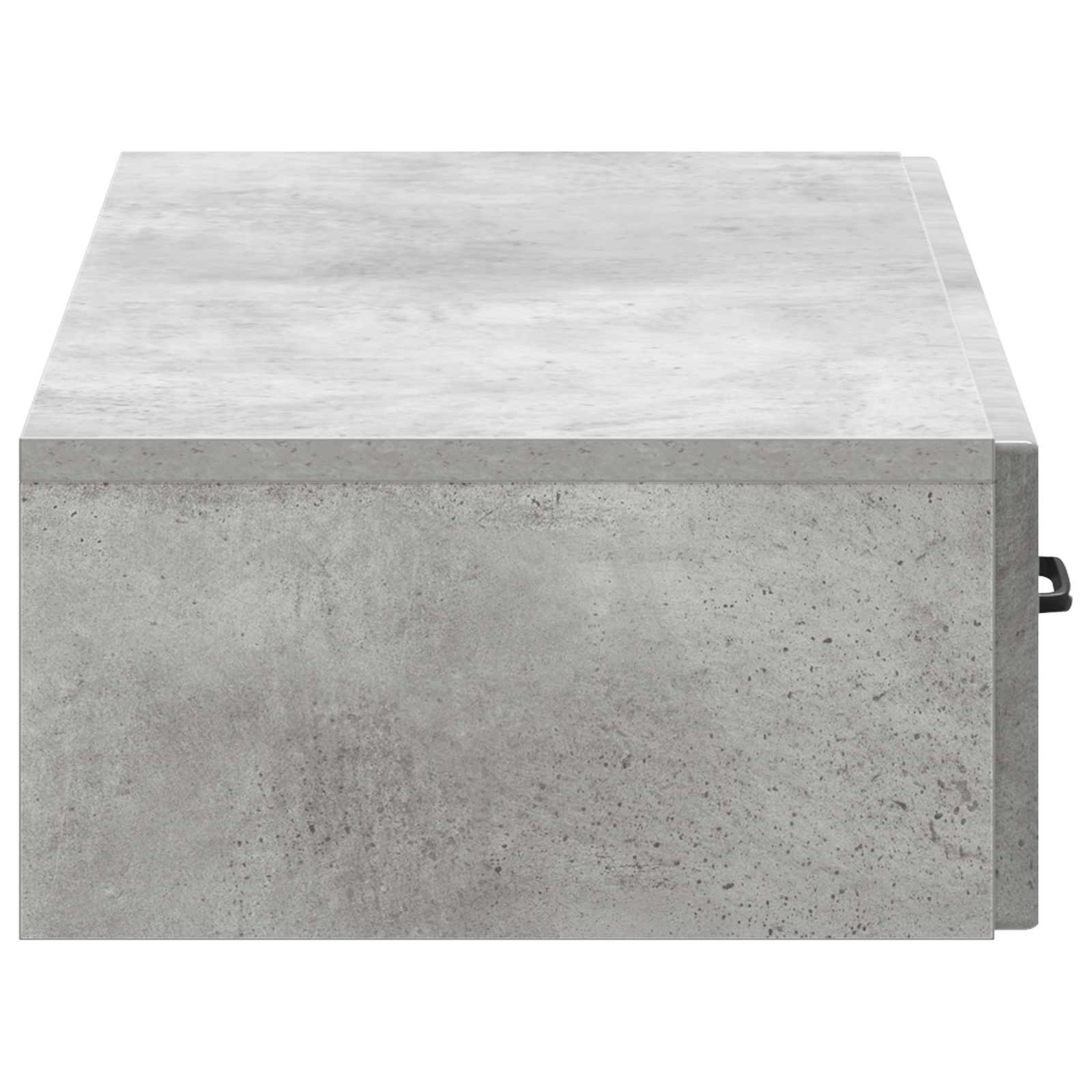 Table d'appoint murale Gris béton 87,5 x 34,5 x 17 cm - XIOS
