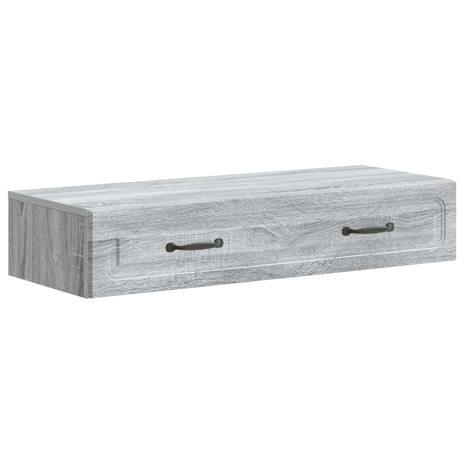Table d'appoint murale Sonoma gris 87,5 x 34,5 x 17 cm - XIOS