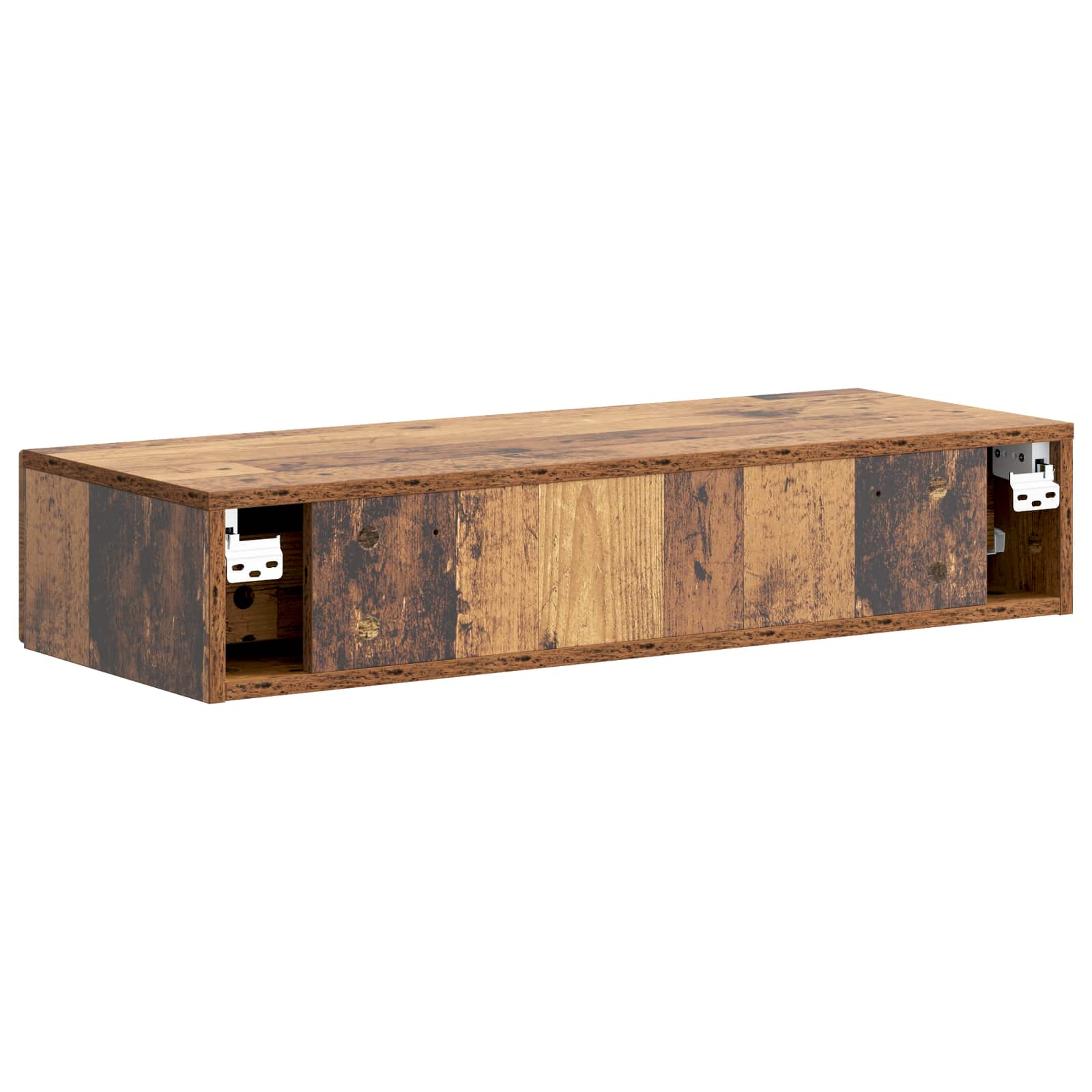 Table d'appoint murale Bois ancien 87,5 x 34,5 x 17 cm - XIOS