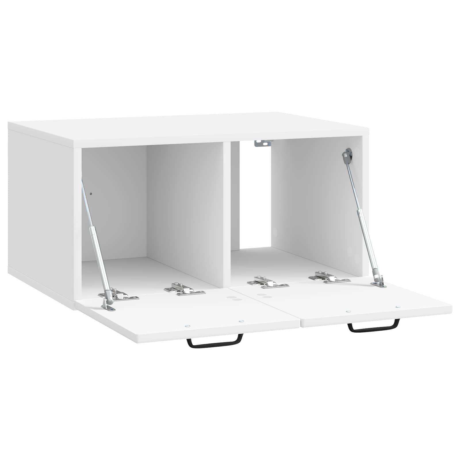 Meuble TV mural Montage mural Blanc brillant 59,5 x 41 x 30 cm - XIOS