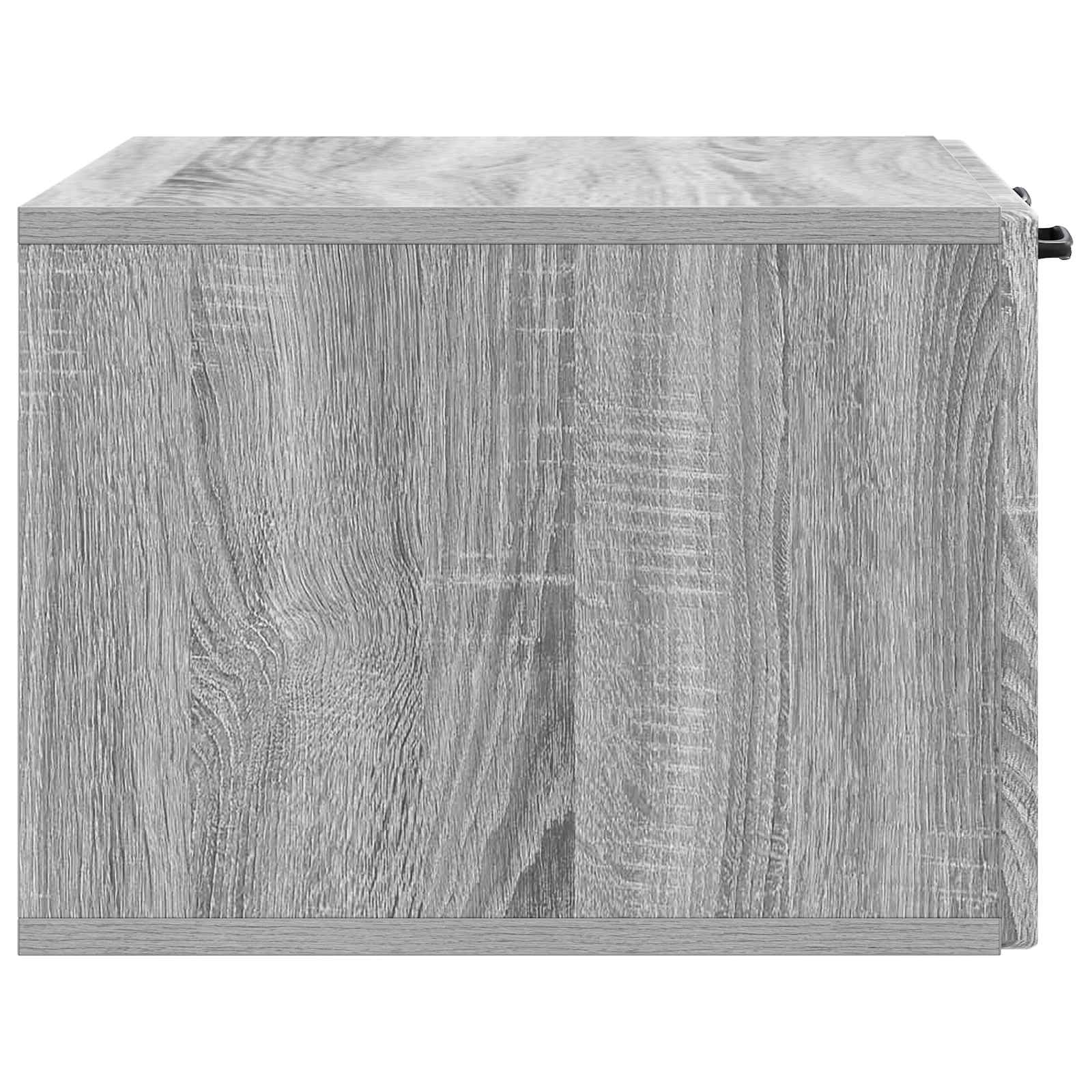 Meuble TV mural Sonoma gris 59,5 x 41 x 30 cm Bois d'ingénierie - XIOS