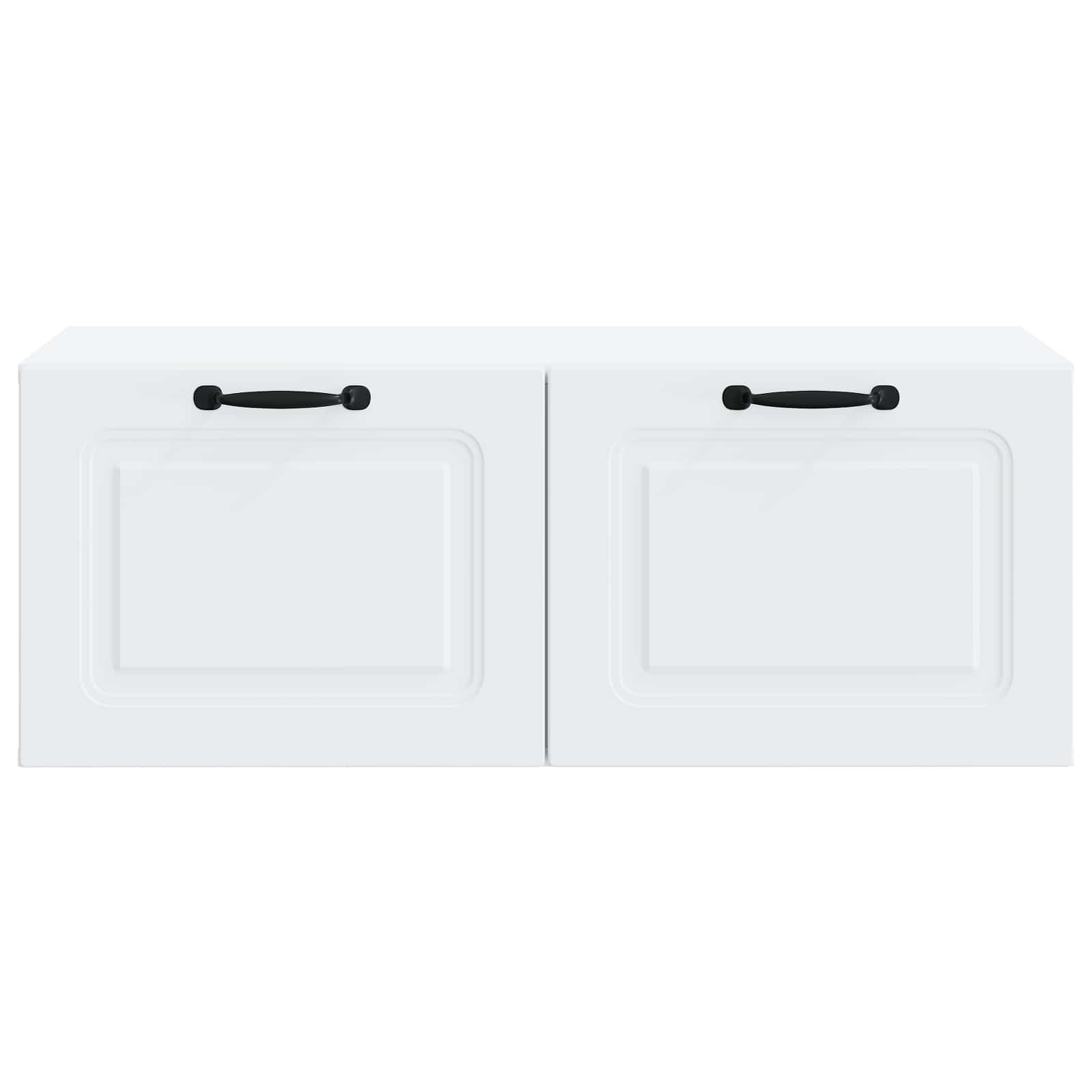 Meuble TV mural Blanc 78,5 x 41 x 30 cm Bois d'ingénierie - XIOS