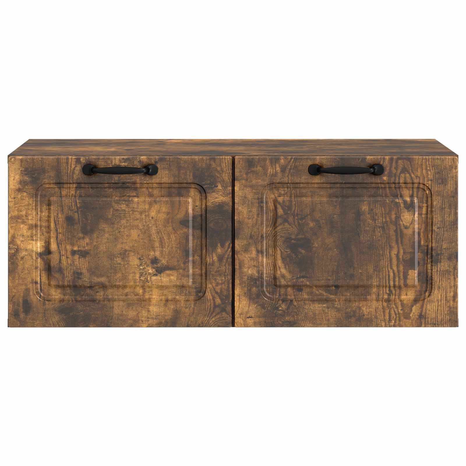 Meuble TV mural Chêne fumé 78,5 x 41 x 30 cm Bois d'ingénierie - XIOS