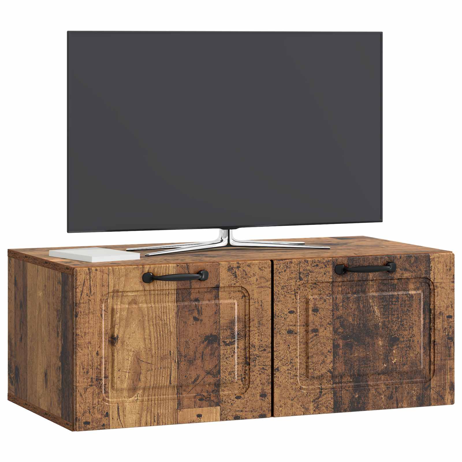 Meuble TV mural Bois ancien 78,5 x 41 x 30 cm Bois d'ingénierie - XIOS