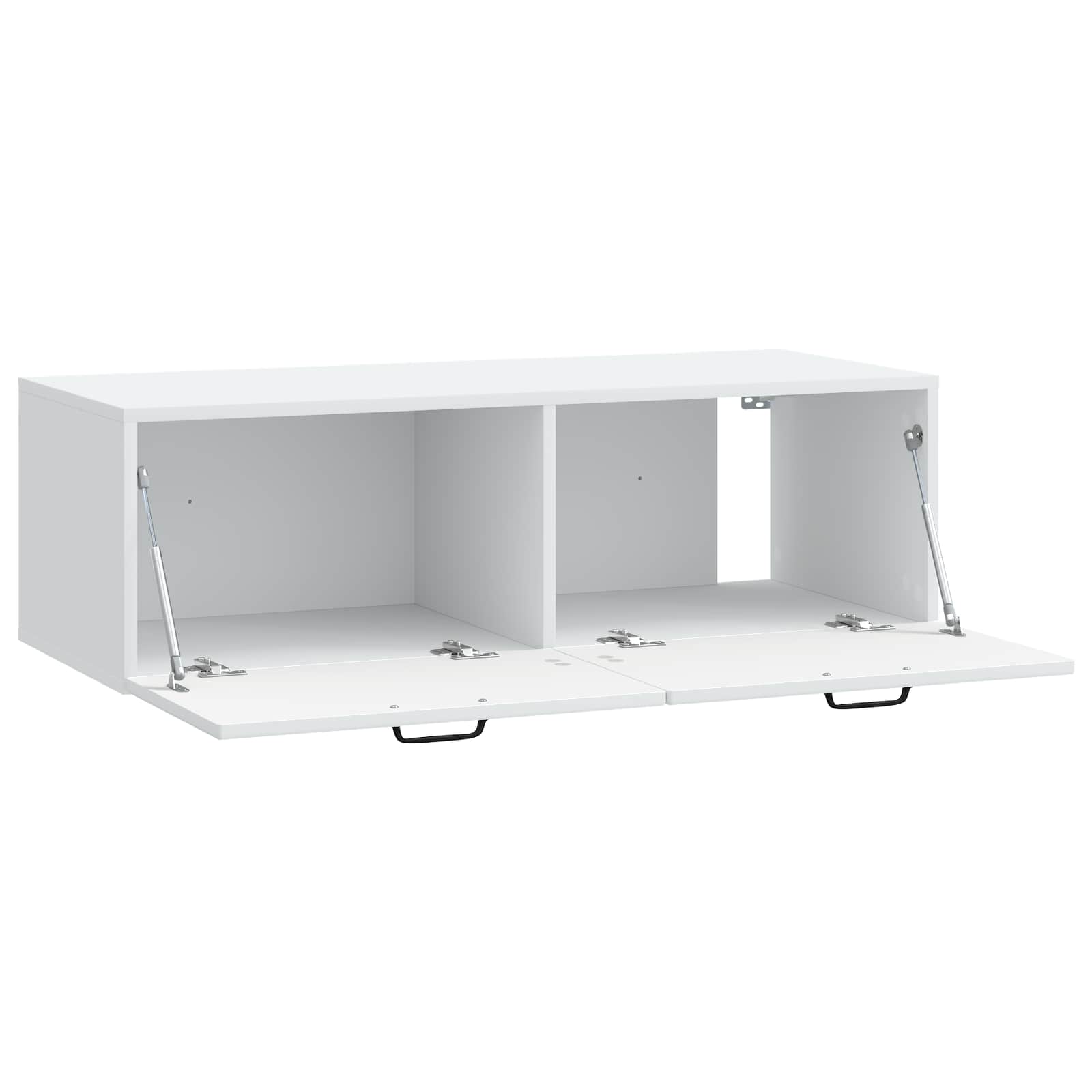 Meuble TV mural Blanc 98 x 41 x 30 cm Bois d'ingénierie - XIOS