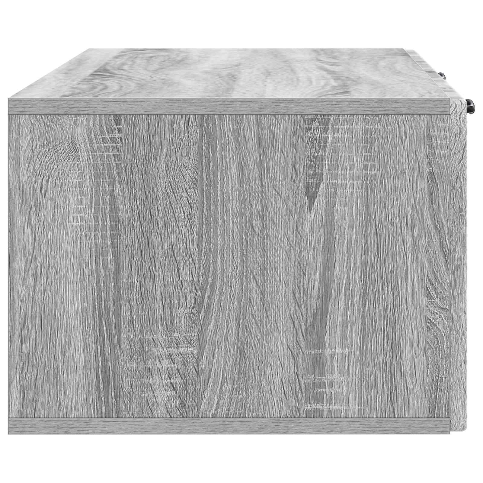 Meuble TV mural Sonoma gris 98 x 41 x 30 cm Bois d'ingénierie - XIOS