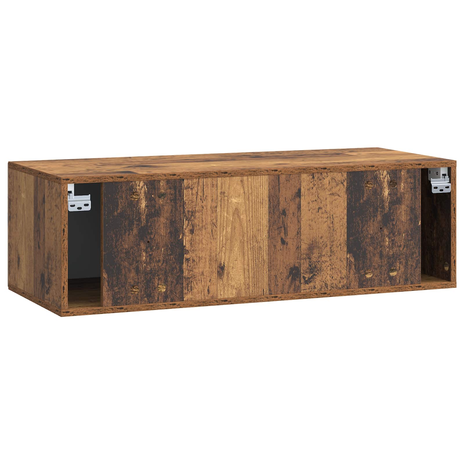 Meuble TV mural Bois ancien 98 x 41 x 30 cm Bois d'ingénierie - XIOS