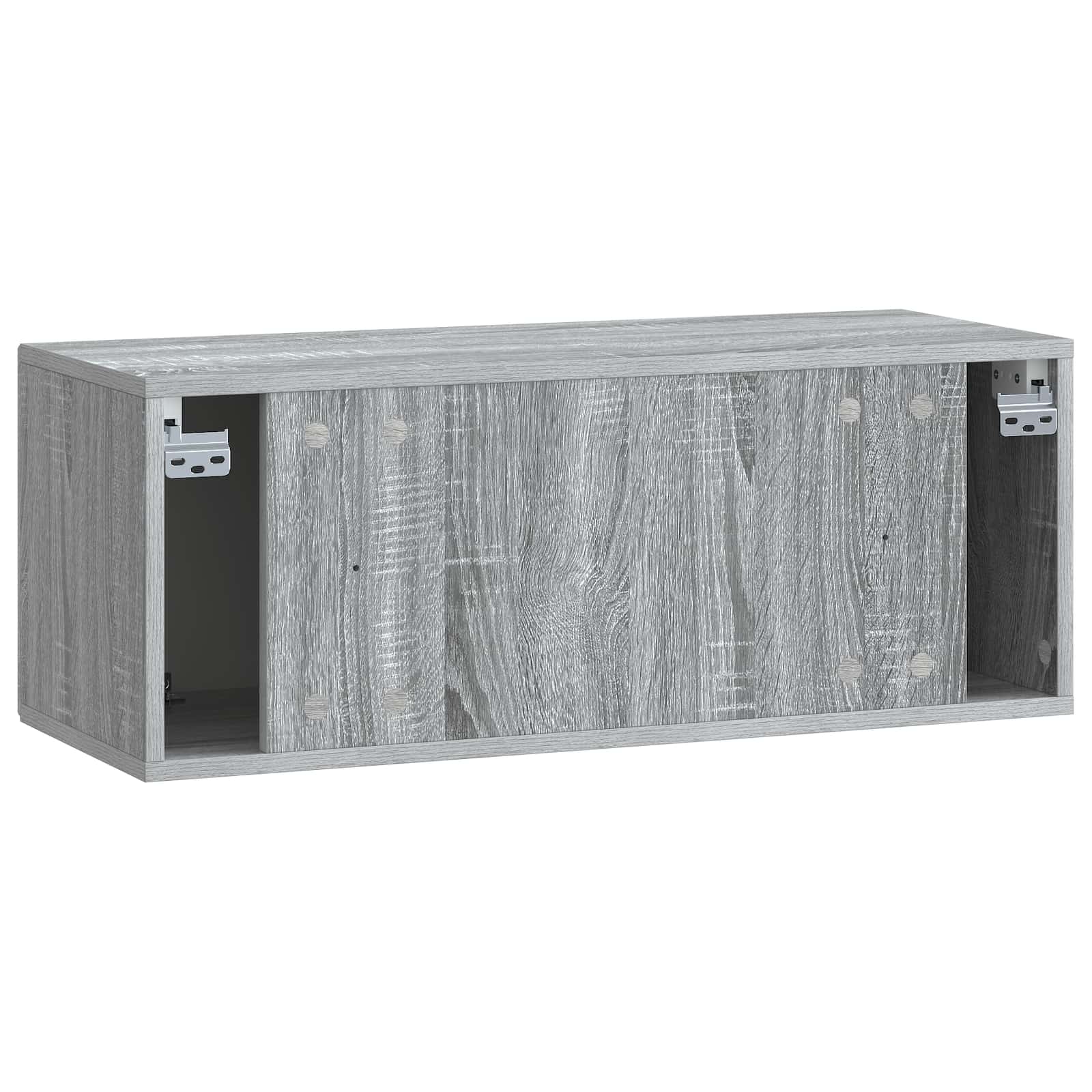 Meuble TV mural Sonoma gris 78,5 x 31 x 30 cm Bois d'ingénierie - XIOS